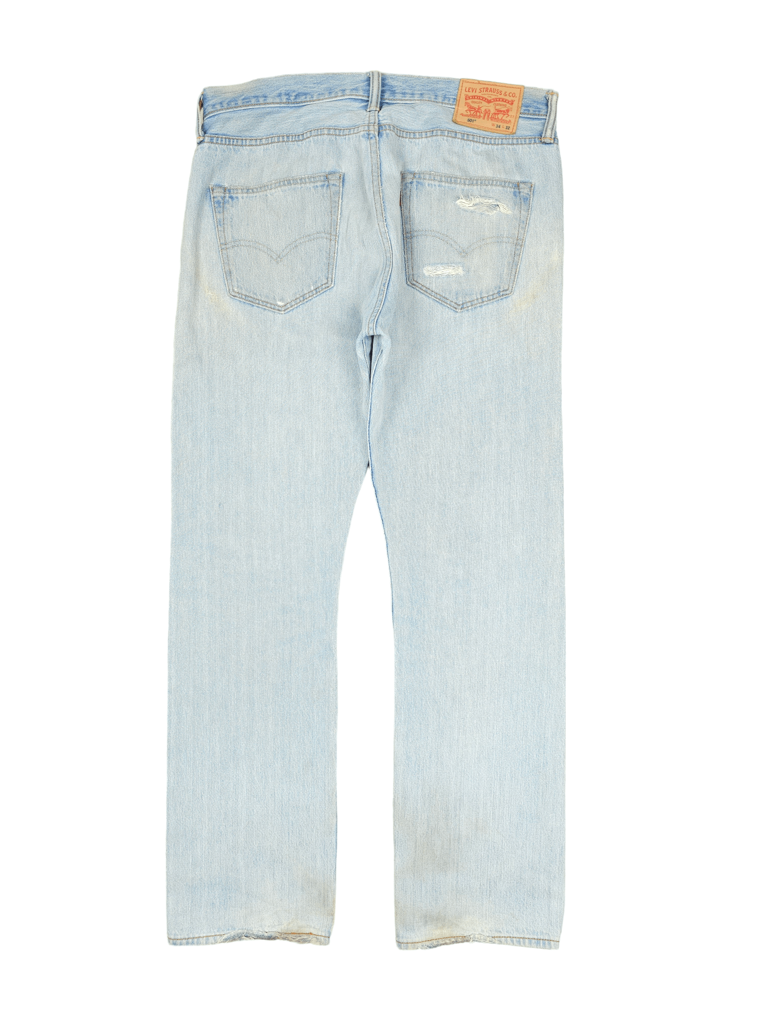 Levi's × Levi's Vintage Clothing 💎 Size 34/32 Vintage 90's Levi's 501 Y2K Jeans 550 Baby Size US 34 / EU 50 - 2 Thumbnail