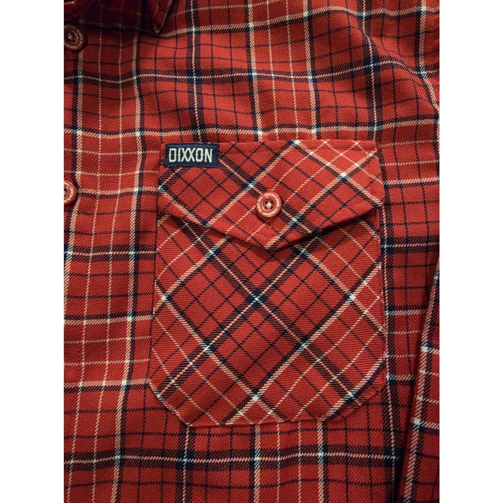 Vintage Dixxon Flannel Company The Dirte Long Sleeve Red Plaid Shirt Mens Large Button-Up Collared Relaxed Fit Casual Workwear Size US L / EU 52-54 / 3 - 5 Thumbnail