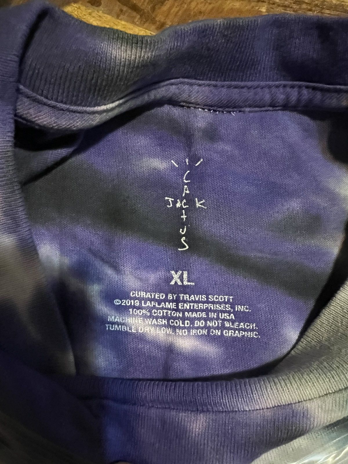 Travis Scott Travis Scott Astroworld Festival 2019 Official Souvenir tee Size US XL / EU 56 / 4 - 5 Thumbnail