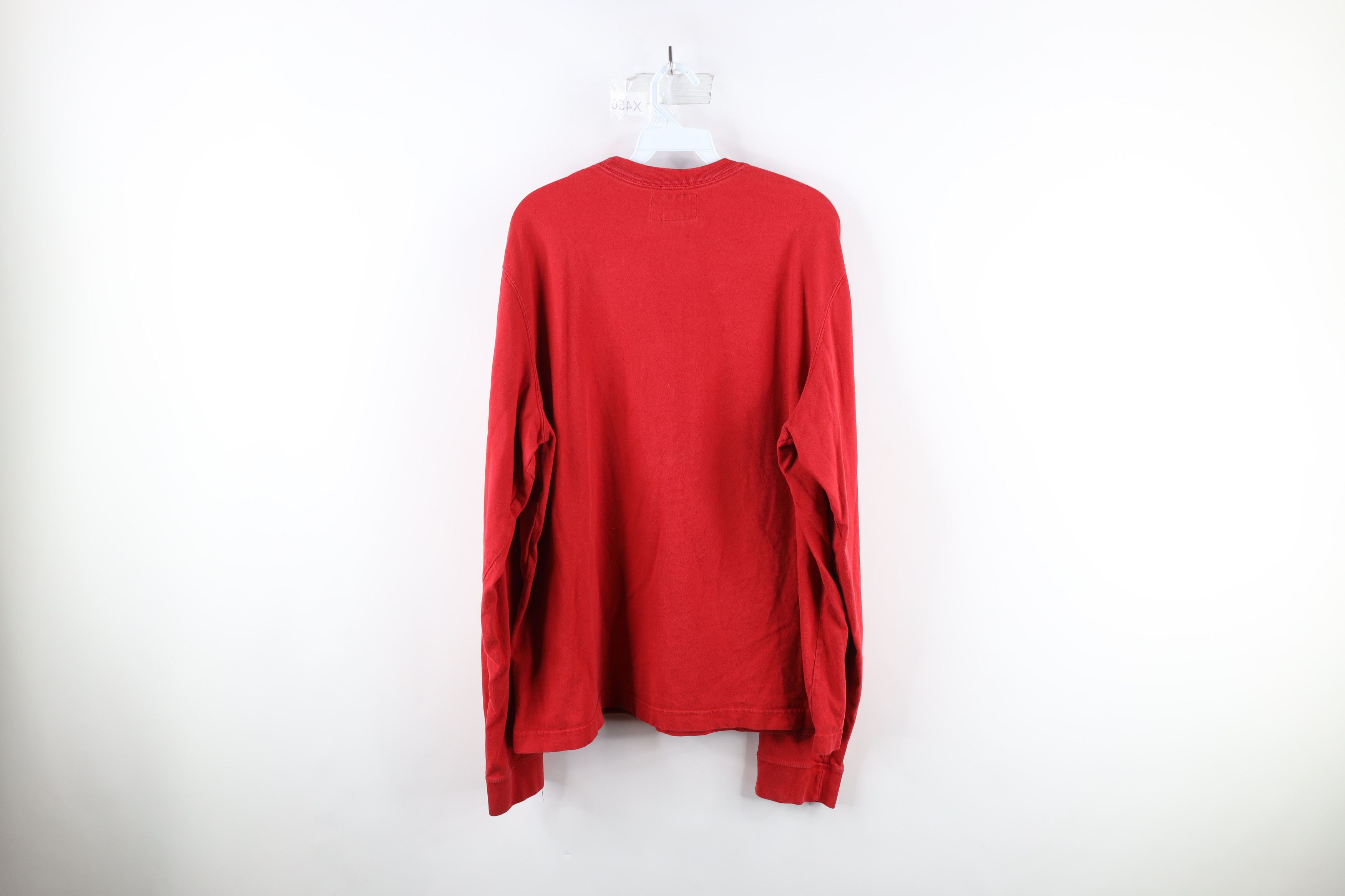 Abercrombie & Fitch Vintage Abercrombie & Fitch Out Long Sleeve T-Shirt Red Size US XXL / EU 58 / 5 - 7 Thumbnail
