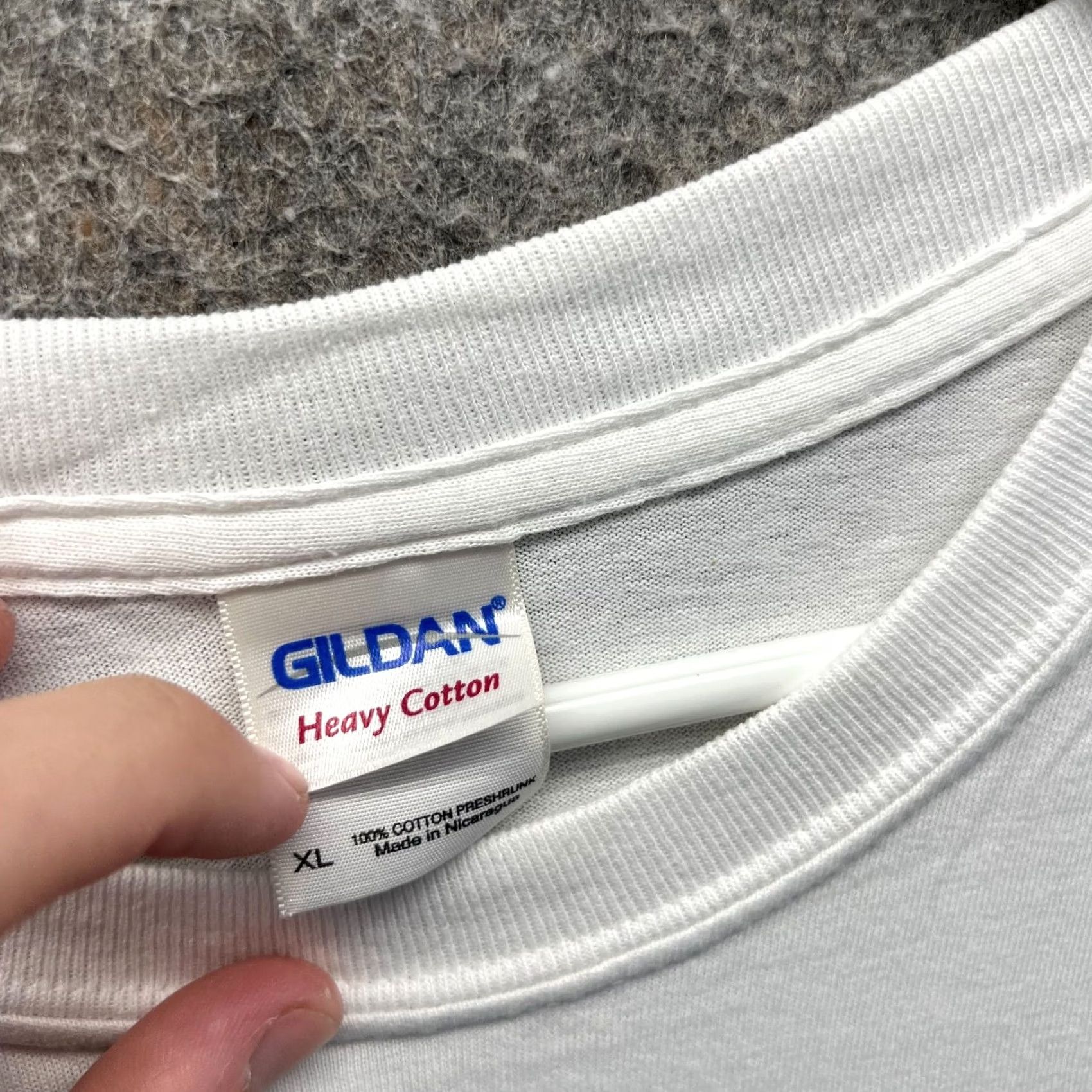 Gildan VINTAGE Houston Astros Shirt Mens L White Crewneck Short Sleeve Gildan MLB Logo T-Shirt Size US L / EU 52-54 / 3 - 7 Thumbnail
