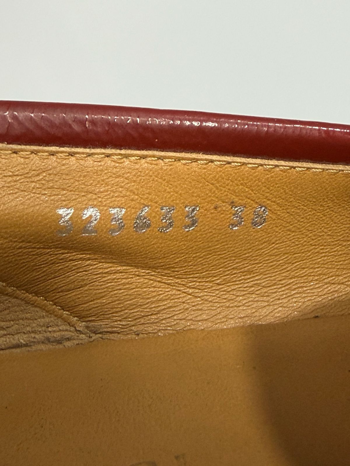 Gucci Gucci Patent Leather Web Horsebit Loafers - Size 38 Size US 8 / IT 38 - 6 Thumbnail