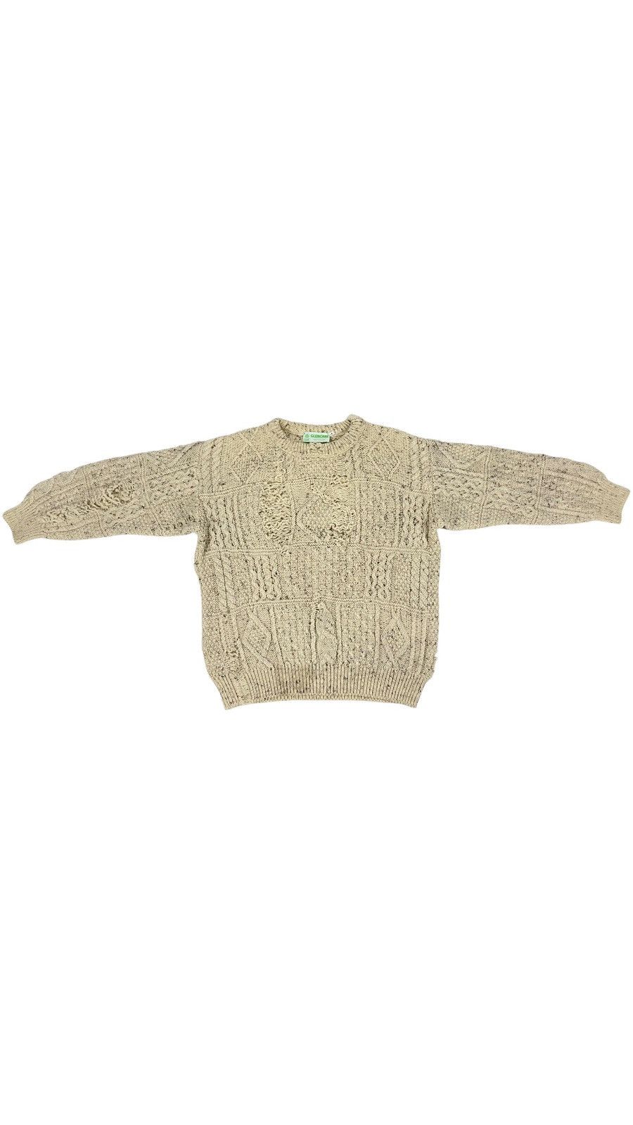 Vintage 🔥LASTDROP🔥 VTG Aran Wool Ireland Fisherman Distressed Heavy Size US M / EU 48-50 / 2 - 3 Thumbnail