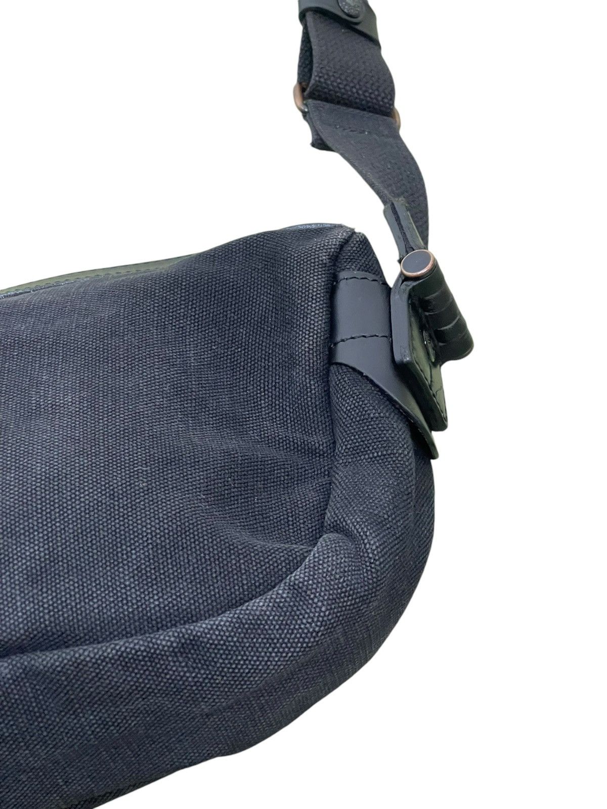Japanese Brand Leather Cotton Canvas Birkenstock x Grips Cross Body Bag 5🟩 Size ONE SIZE - 17 Thumbnail