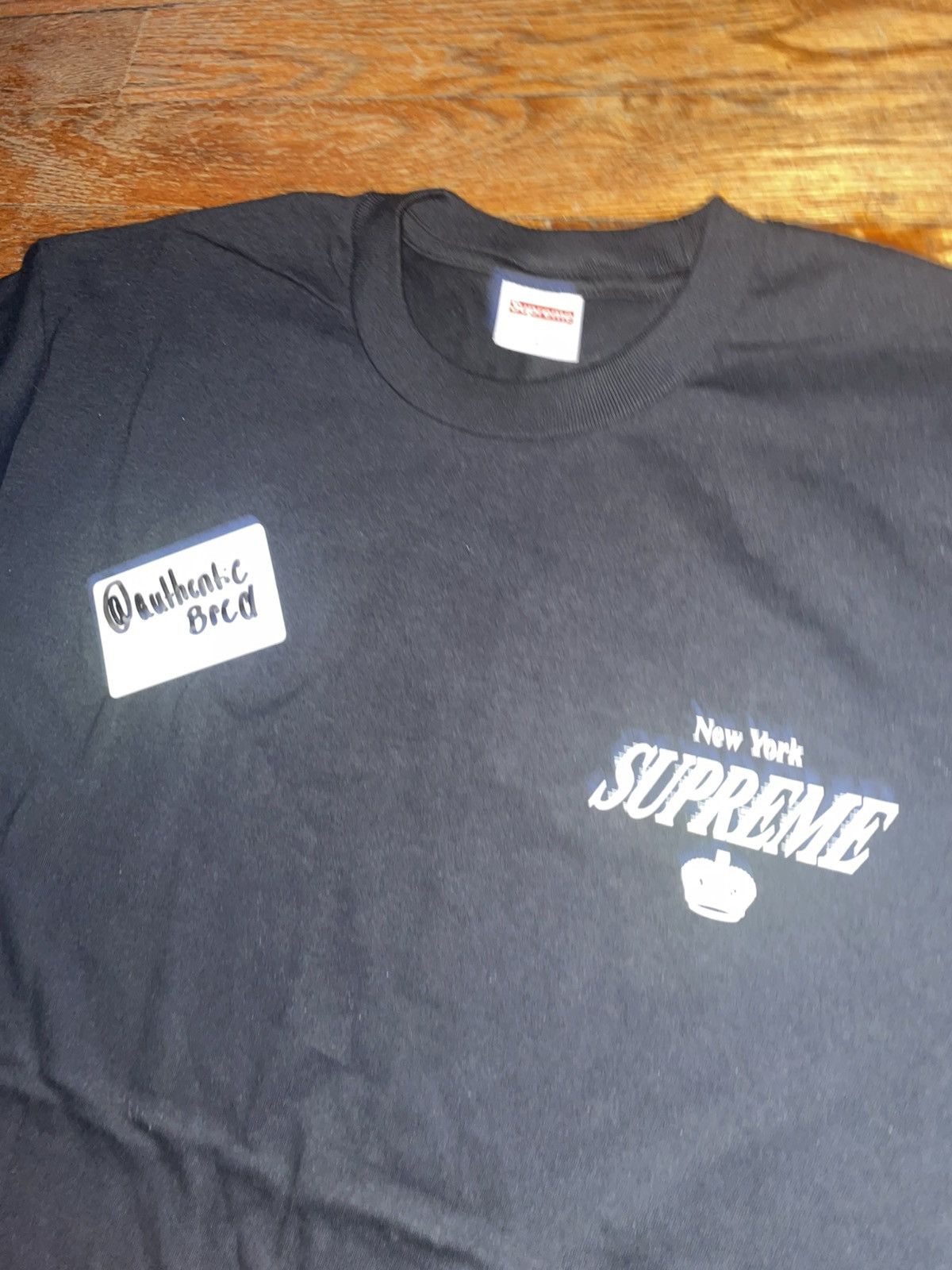 Other Black supreme T shirt New York Size US L / EU 52-54 / 3 - 3 Thumbnail