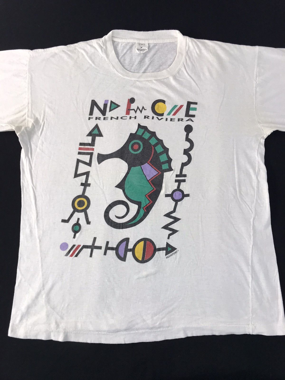 Band Tees 80s 90s Tnt French Riviera Mancera Tourist Tee Size L / US 10 / IT 46 - 2 Thumbnail