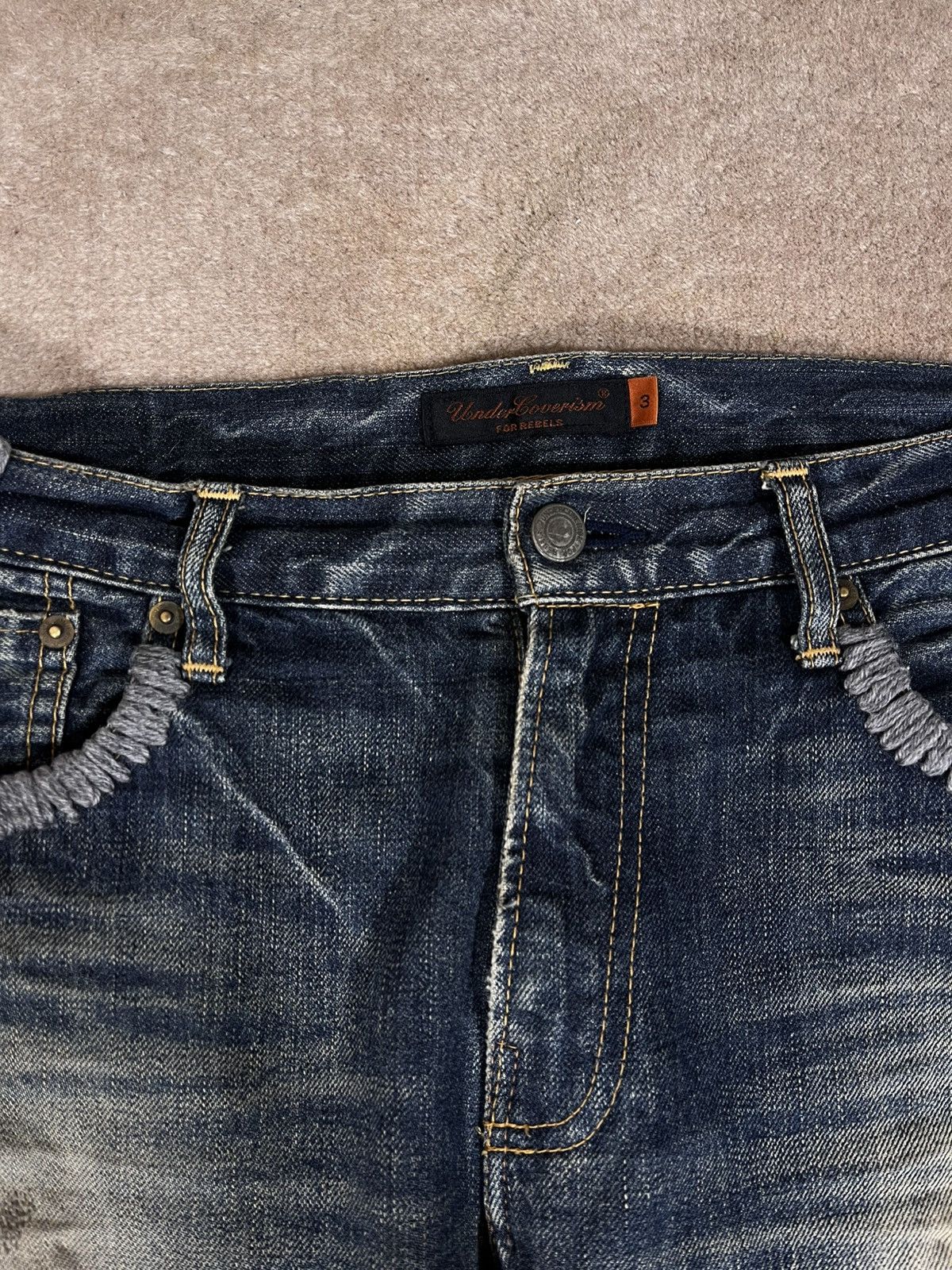 Undercover Undercover FW06 Guru Guru Bug Denim Size US 32 / EU 48 - 3 Thumbnail