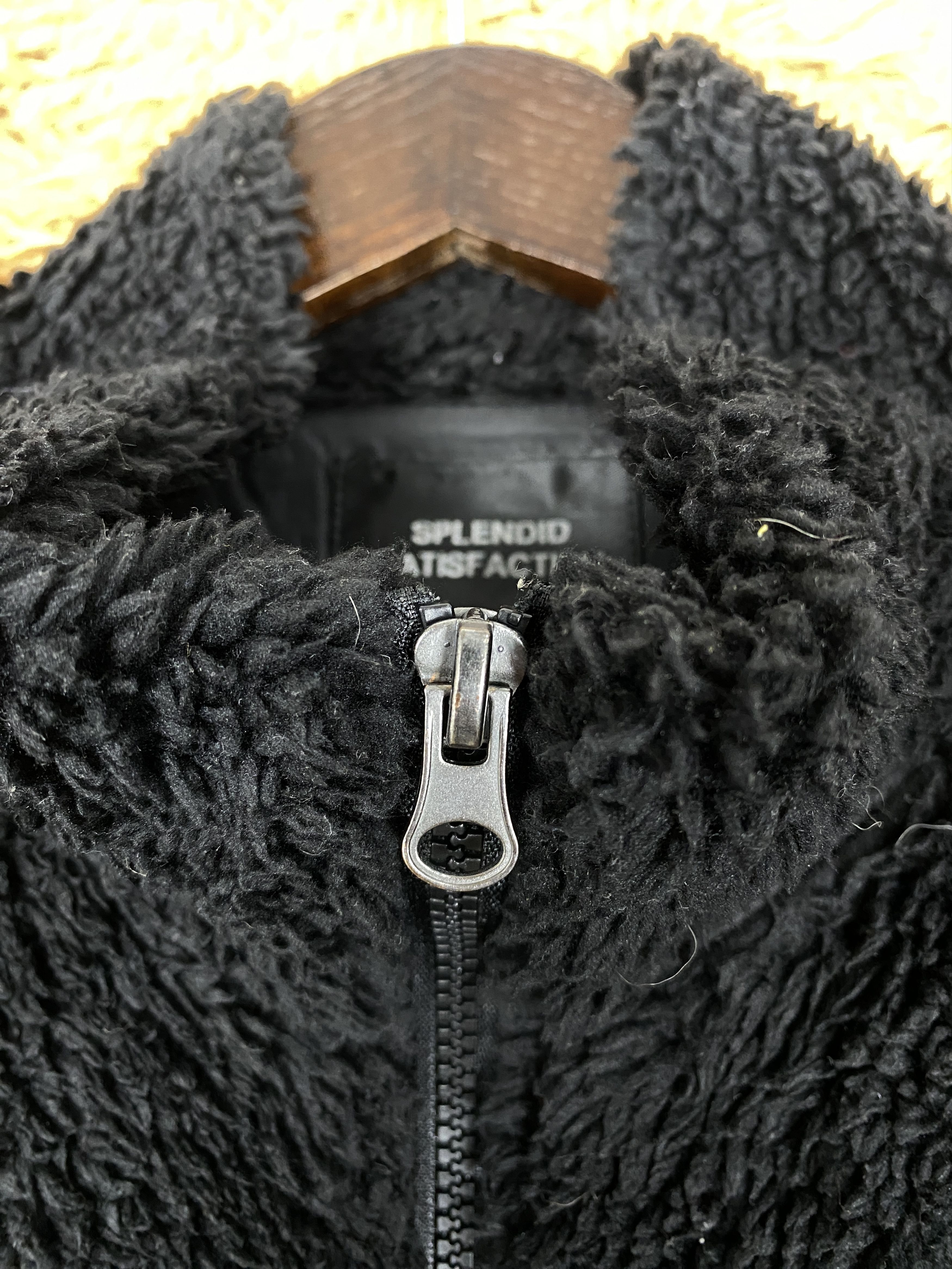 Japanese Brand Vintage Splendid Satisfaction Fleece Jacket J2228 Size US L / EU 52-54 / 3 - 3 Thumbnail