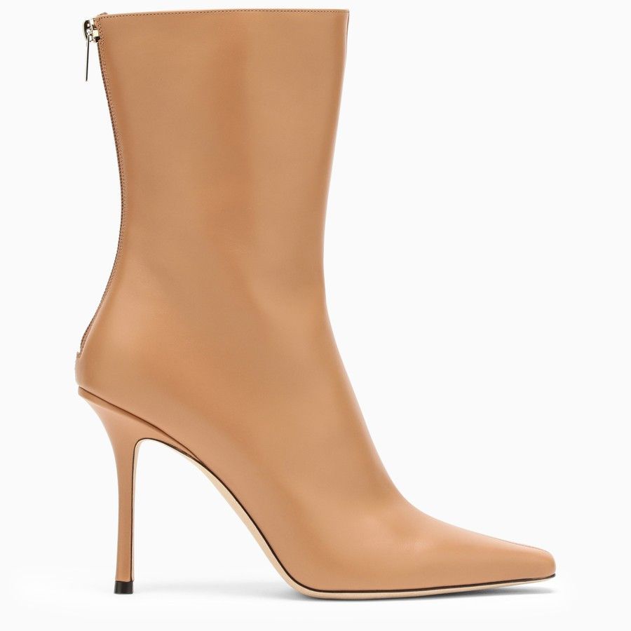 Jimmy Choo o1d2blof0824 Ankle Boots in Brown Size US 8.5 / IT 38.5 - 1 Thumbnail