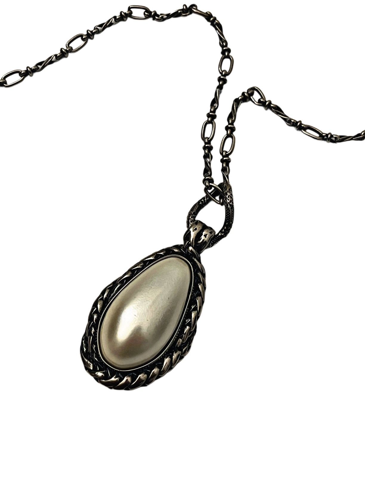 Alexander McQueen Authentic Vintage Alexander McQueen Crystal Snake Necklace Size ONE SIZE - 4 Thumbnail