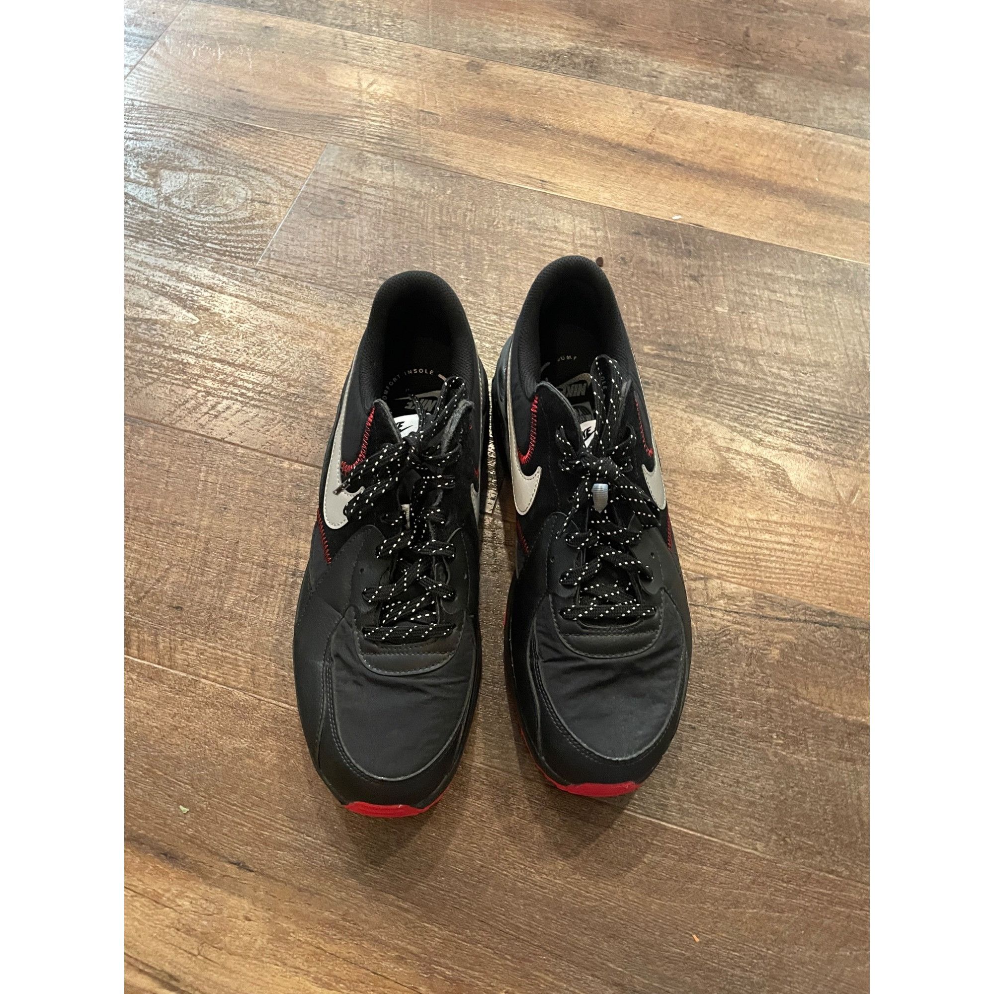Nike Nike Air Max Excee Black/Sport Red Sneakers DM0832-001 Men’s Size US 11 / EU 44 - 3 Thumbnail