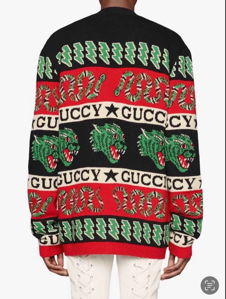 Gucci Gucci Wool cardigan jacket 2502-Nextarrow Size US L / EU 52-54 / 3 - 5 Thumbnail