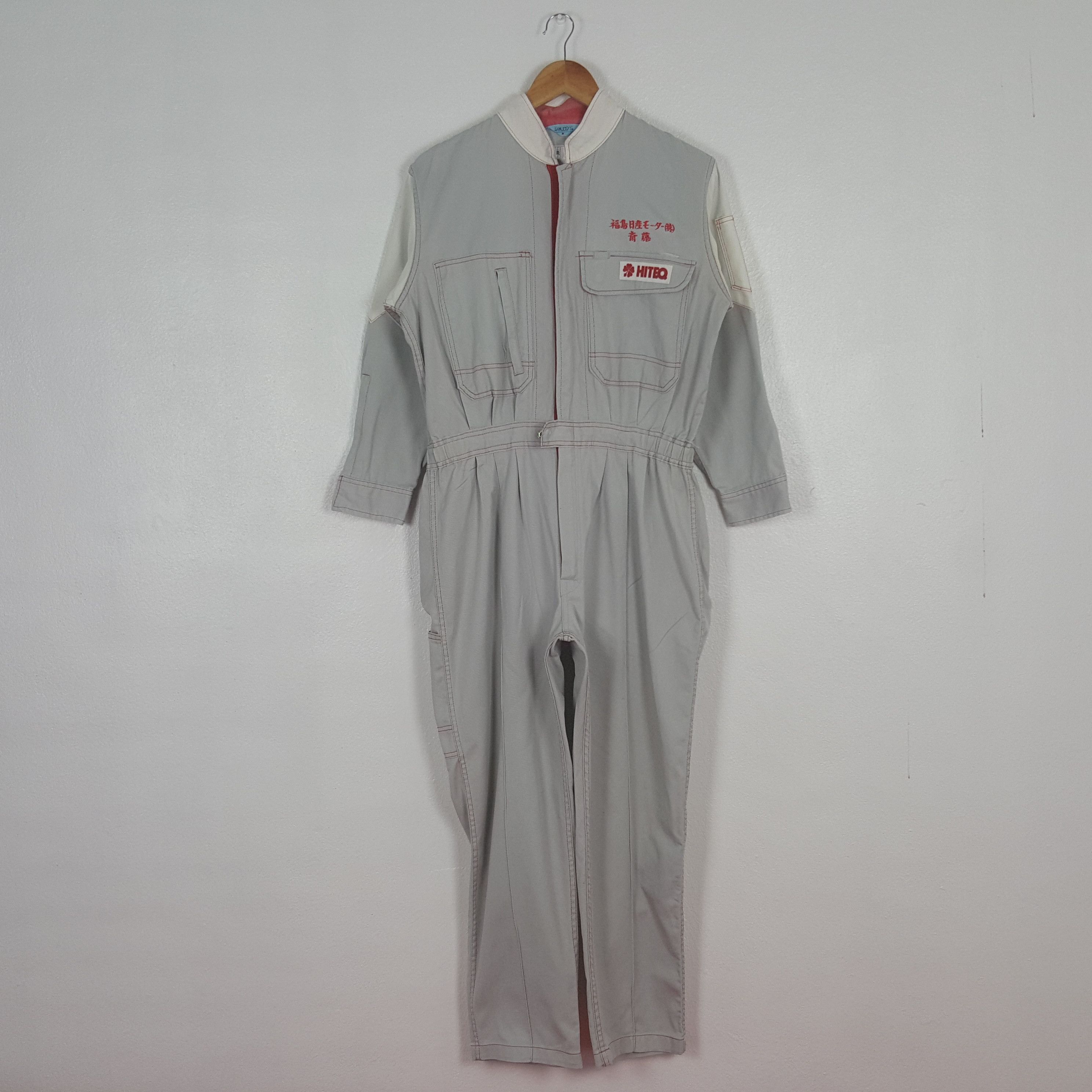 Nissan Vintage Nissan Japanese Racing Coverall Jacket C314N13 Size US M / EU 48-50 / 2 - 4 Thumbnail