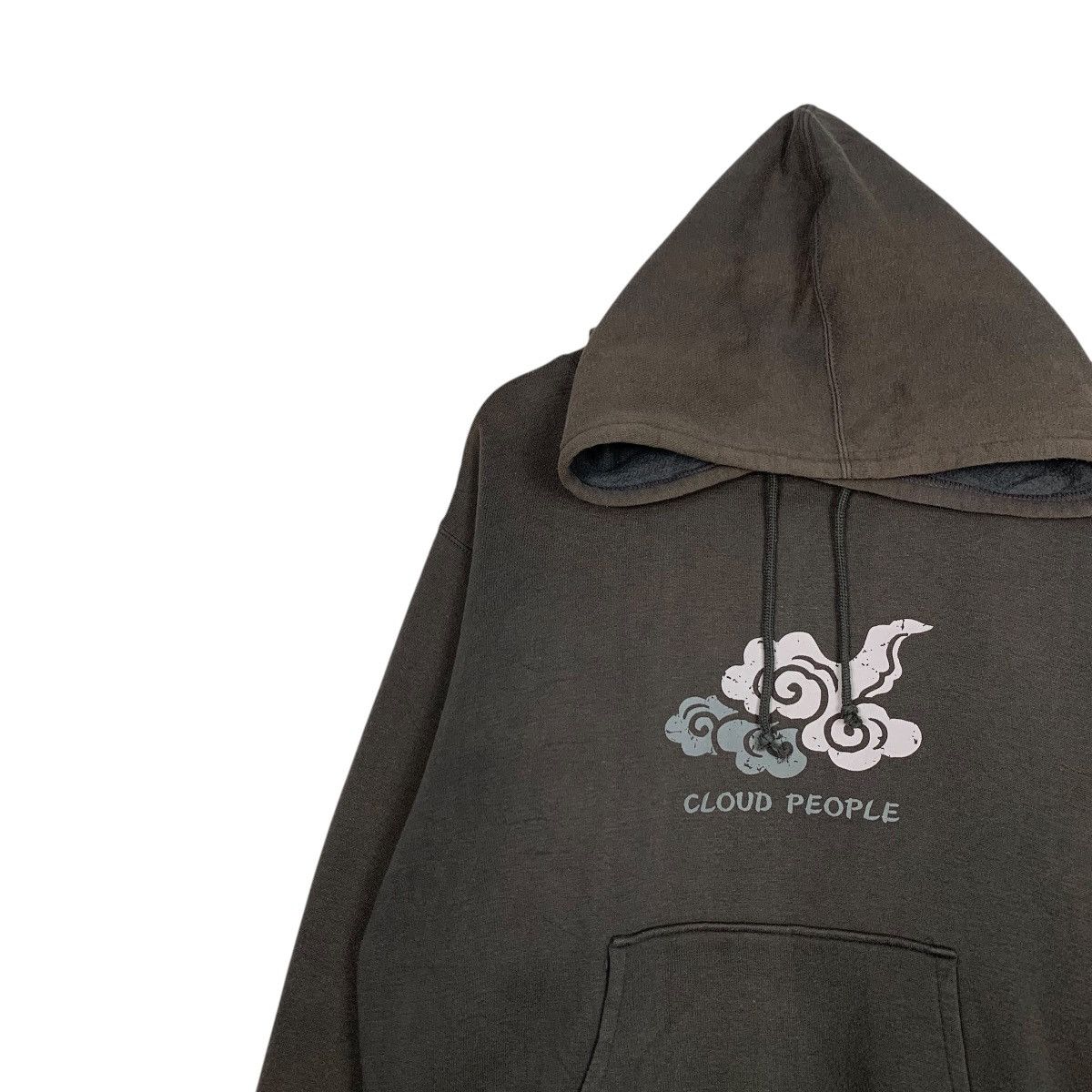 Japanese Brand JAPANESE STYLE Cloud People Big Logo Hoodies #1915-C83 Size US L / EU 52-54 / 3 - 6 Thumbnail