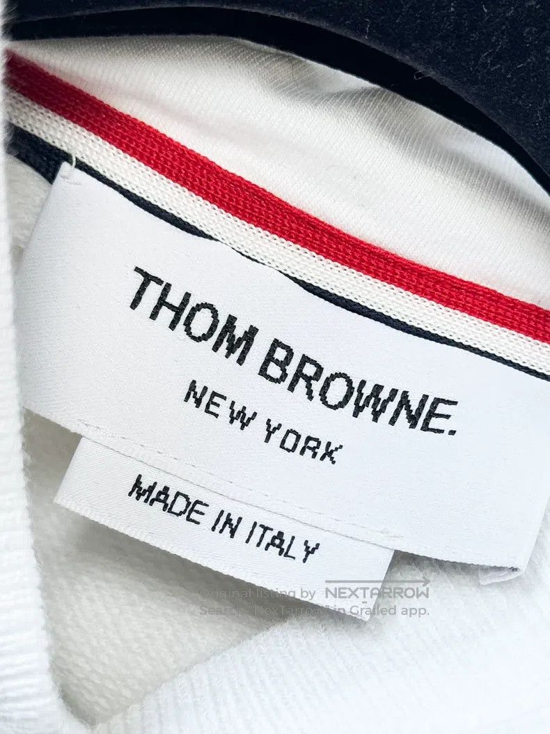 Thom Browne Thom Browne Blue and White Color Block with Gray Long Slee Size XS / US 0-2 / IT 36-38 - 6 Thumbnail