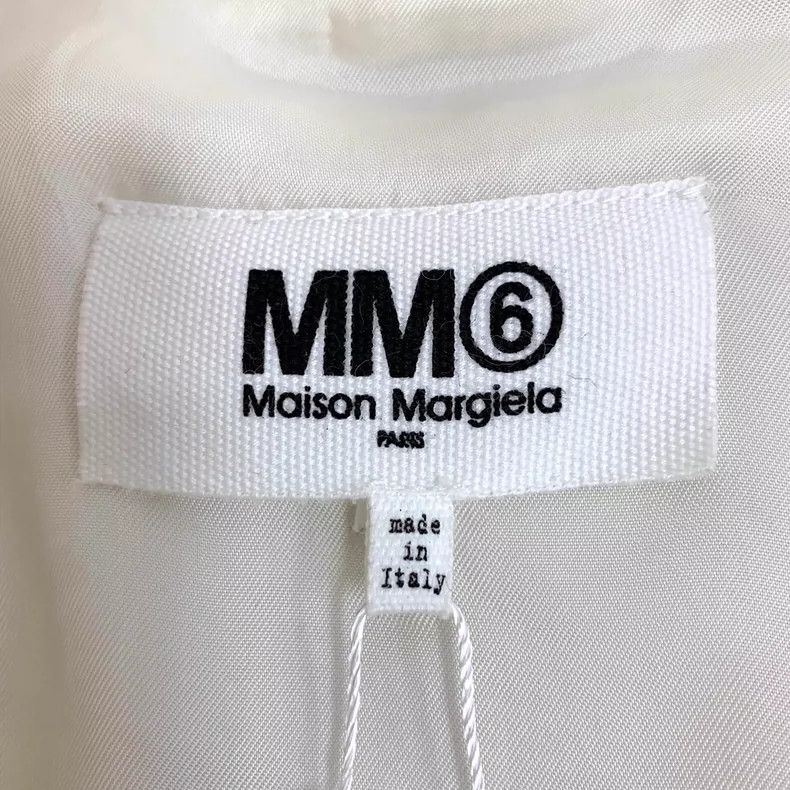 Maison Margiela Maison Margiela Color-blocked wool multi-pocket stand-up c Size S / US 4 / IT 40 - 5 Thumbnail