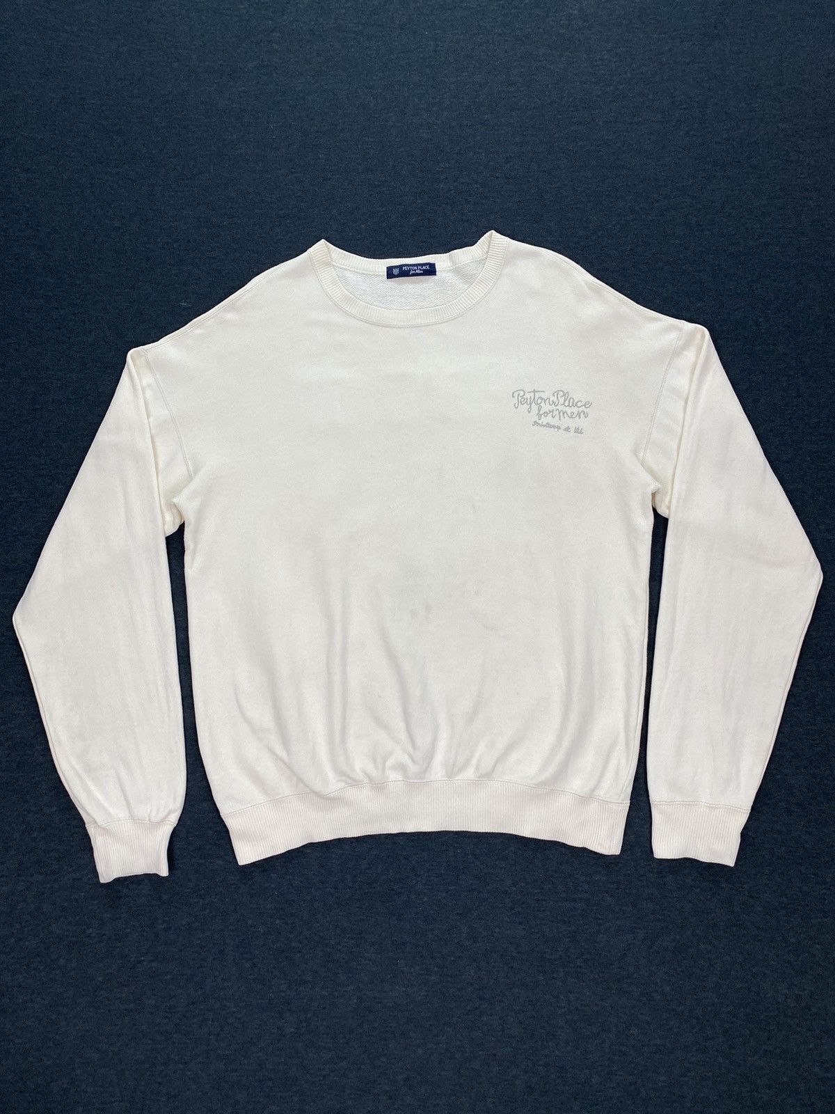 PPFM Vintage PPFM Peyton Place for Men Spell Out Dirty Sweatshirt Size US S / EU 44-46 / 1 - 2 Thumbnail