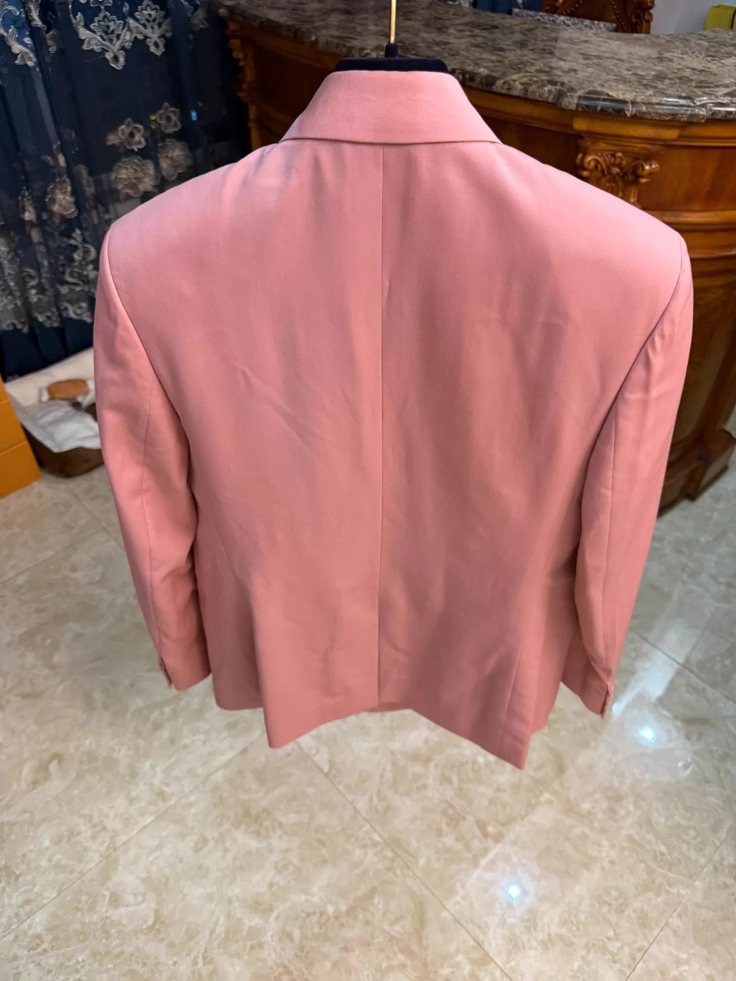 Dior DIOR high-end pink wool blazer 48 Size 48R - 2 Thumbnail