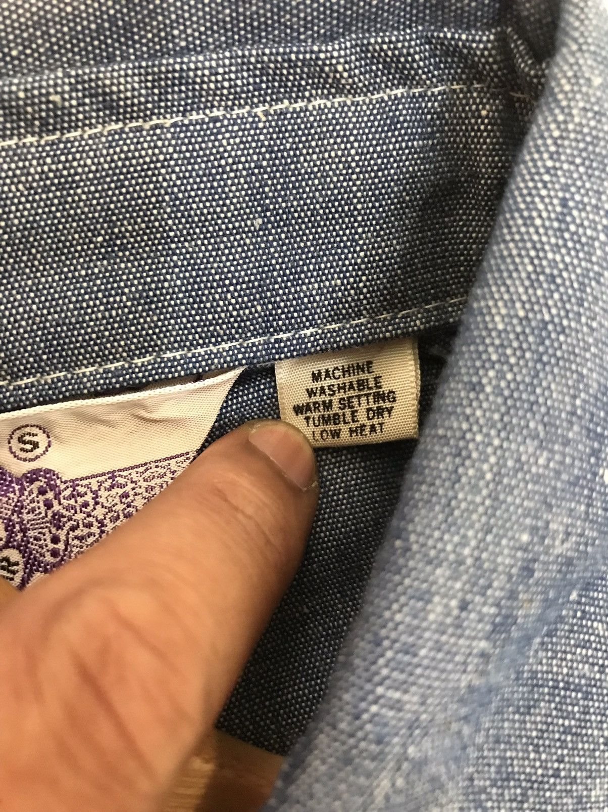 Levi's × Vintage Vintage Levis Panatela Shirt Big E Size US S / EU 44-46 / 1 - 7 Thumbnail