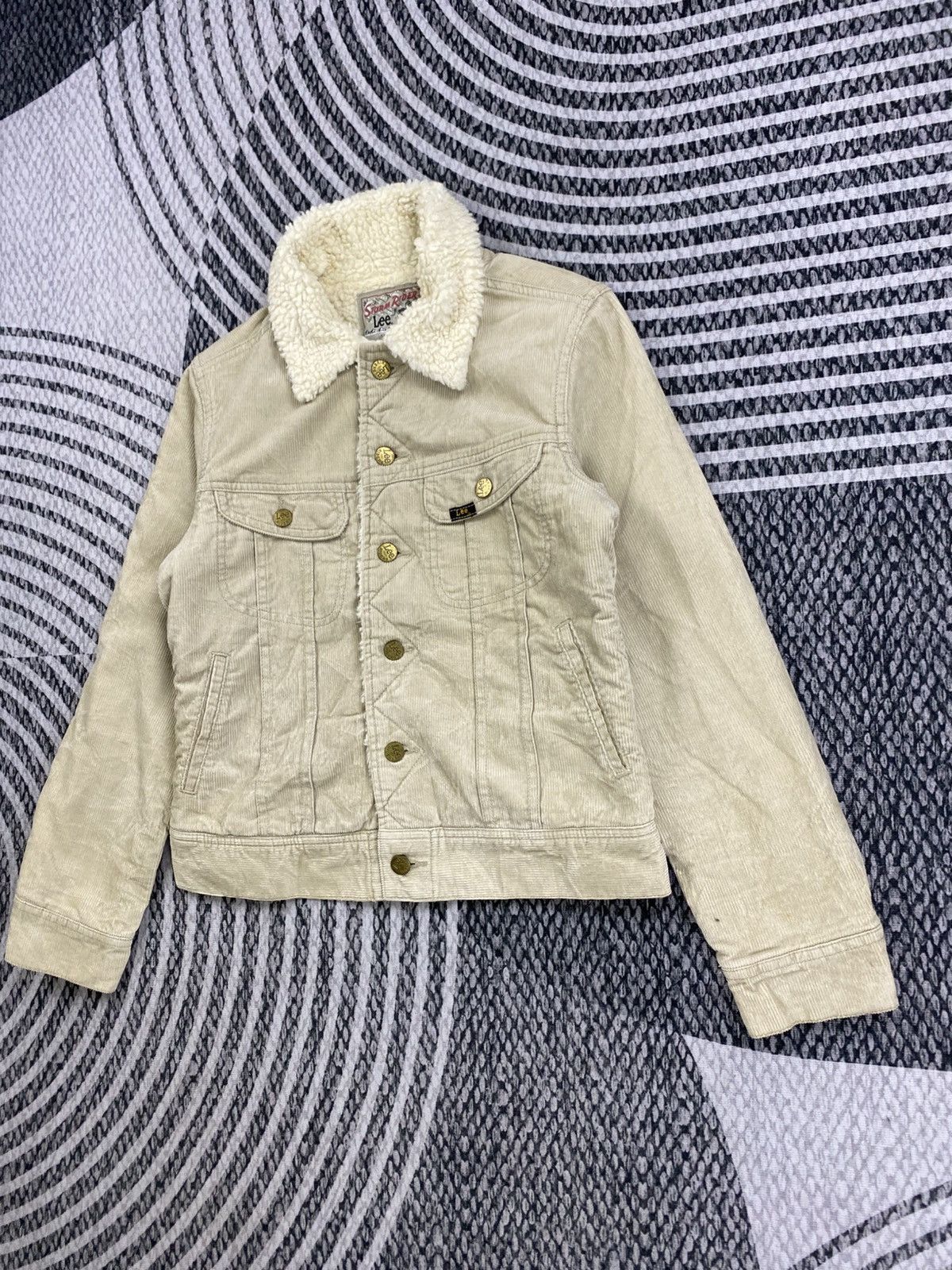 Lee Vintage Lee Storm Rider Corduroy Sherpa Jacket Size US S / EU 44-46 / 1 - 4 Thumbnail