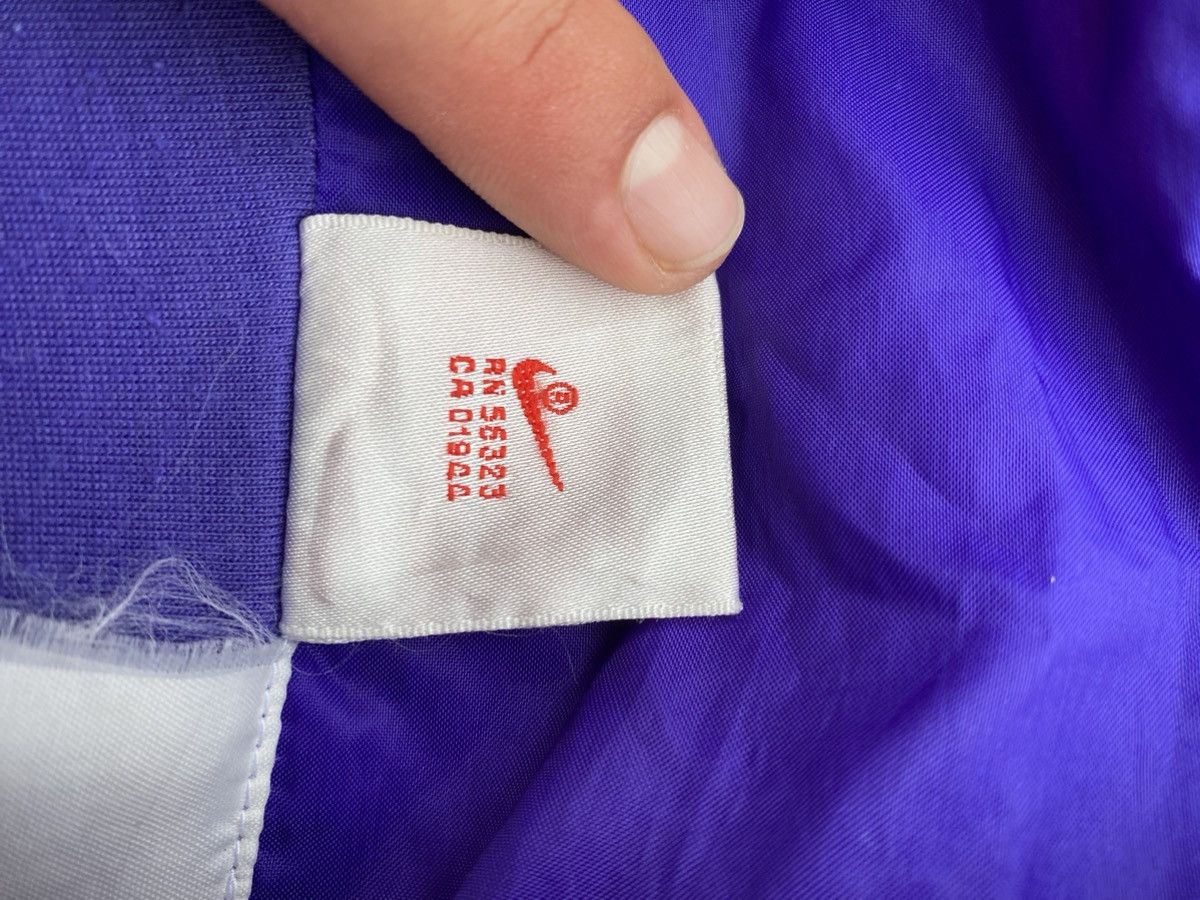 Nike × Vintage 90S NIKE RARE SWOOSH LOGO RETRO Y2K NYLON OVERSIZED JACKET Size US XXL / EU 58 / 5 - 5 Thumbnail
