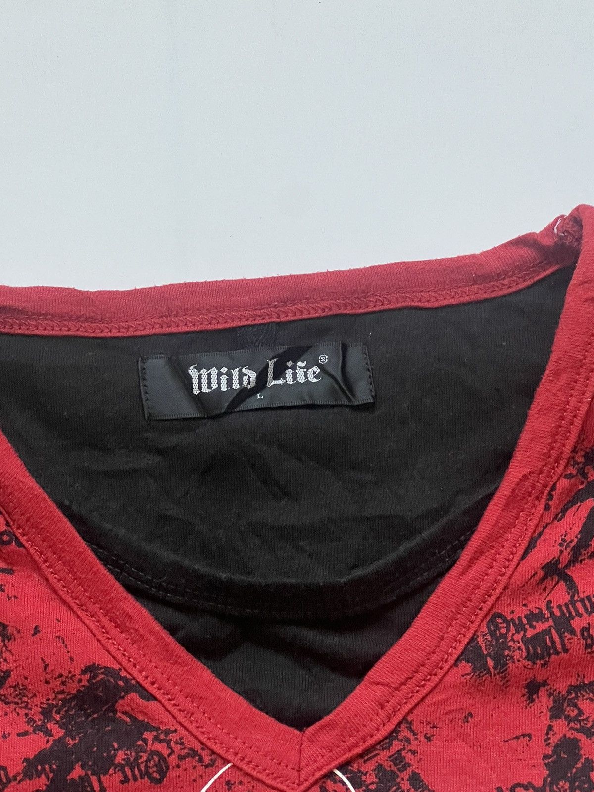 If Six Was Nine 2000's Wild Life Japanese Poem Punk Gothic Size US L / EU 52-54 / 3 - 3 Thumbnail