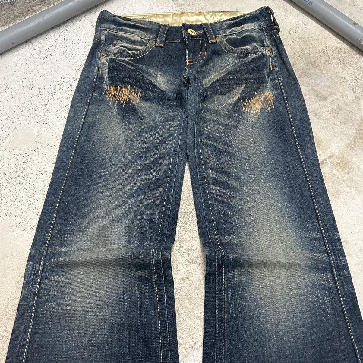 Tornado Mart Flared Edwin x Something Mud Washed Size 28" / US 6 / IT 42 - 3 Thumbnail