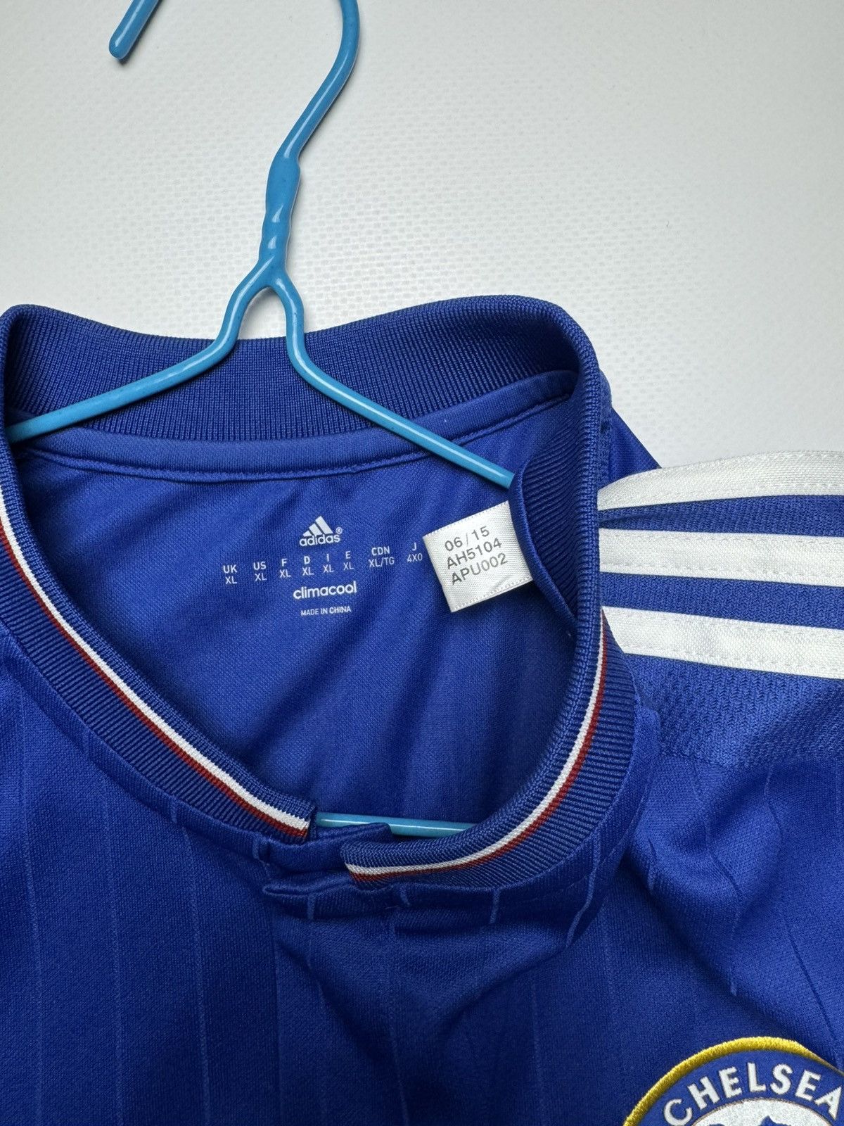 Adidas Vintage Adidas FC Chelsea 2015 Blokecore Soccer Jersey Size US XXL / EU 58 / 5 - 9 Thumbnail