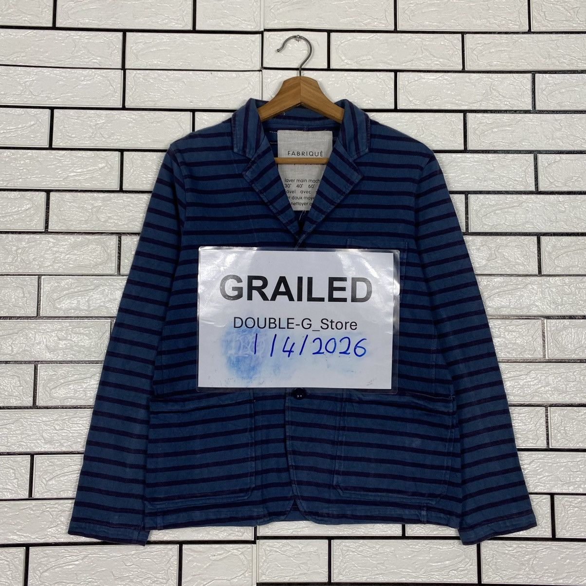 Issey Miyake 📌Hickory Striped Design Jacket Fabrique Button Size US XXS / EU 40 - 1 Thumbnail
