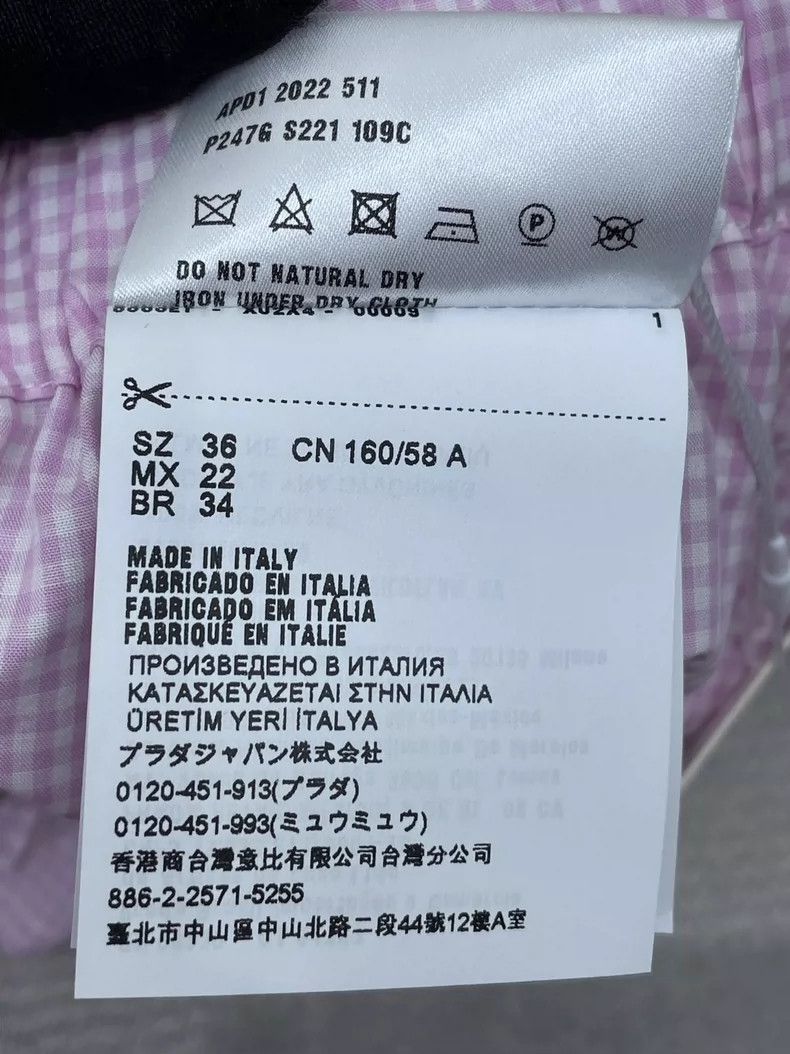 Prada Prada Cherry blossom pink plaid shorts 2505-Nextarrow Size 24" / US 00 / IT 34 - 6 Thumbnail