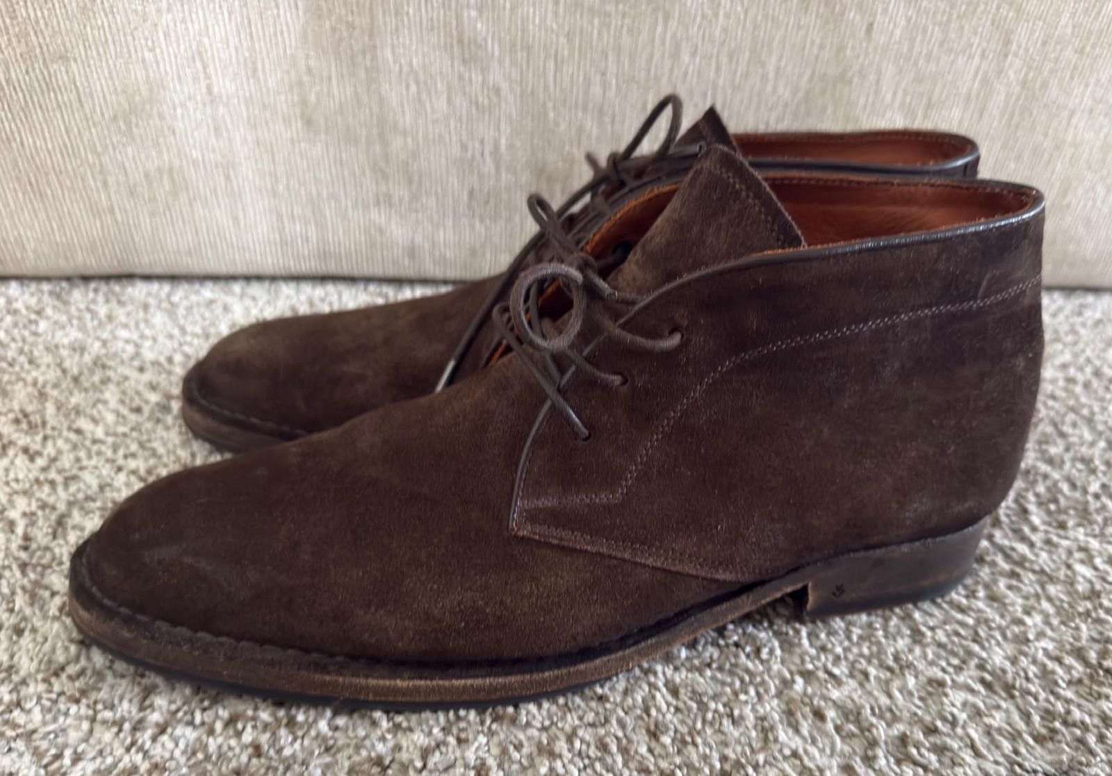John Varvatos John Varvatos Chukka Boots Size 11.5 Handmade Size US 11.5 / EU 44-45 - 2 Thumbnail