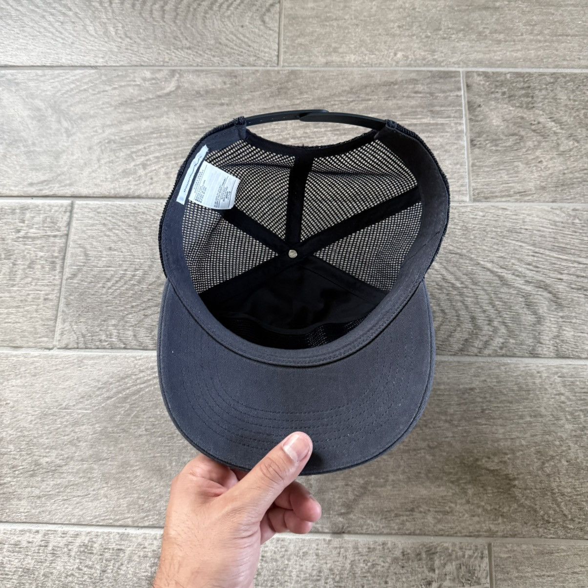 thisisneverthat thisisneverthat navy blue trucker hat Size ONE SIZE - 3 Thumbnail