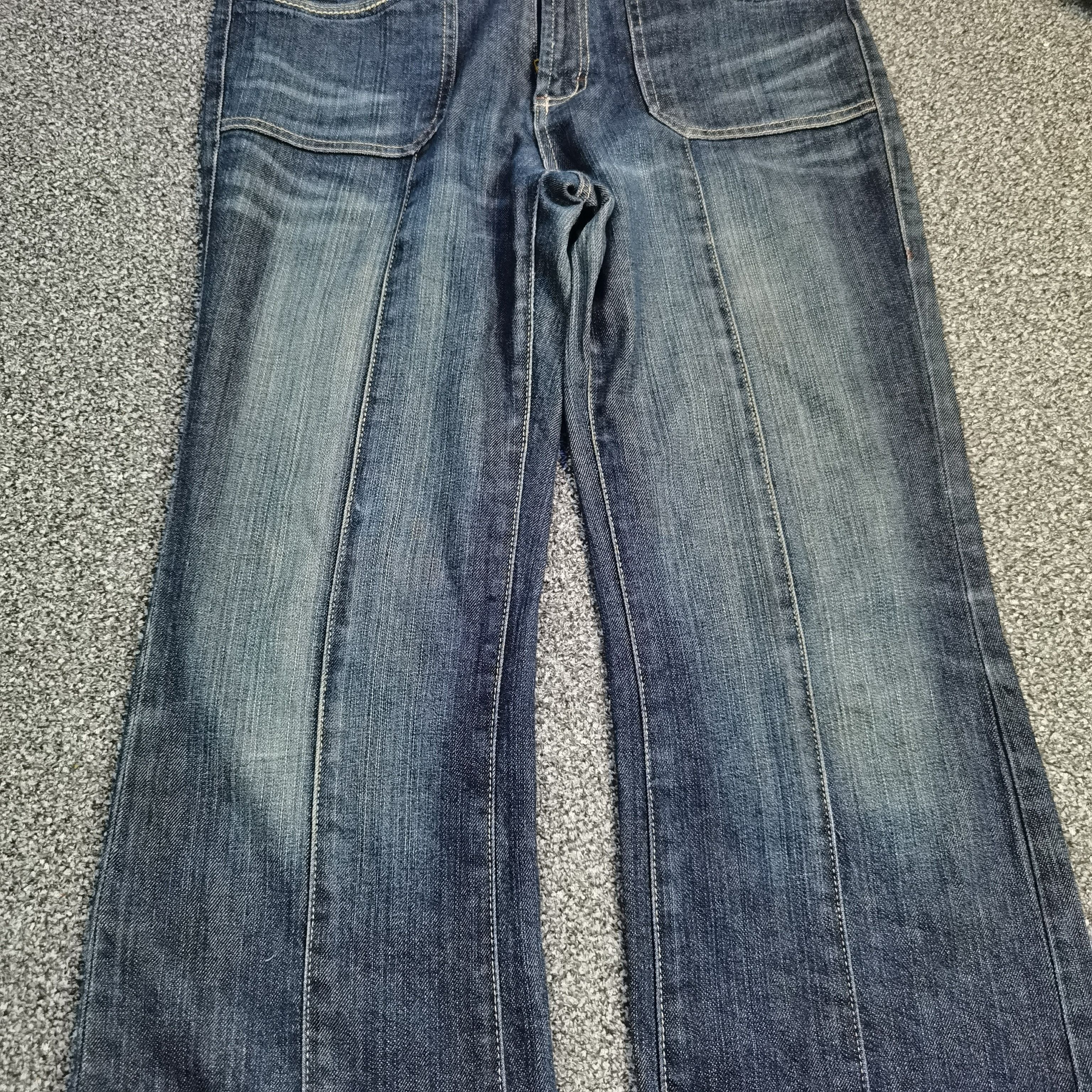 Japanese Brand 🇯🇵🔥🔥90s Japanese Crazy Baggy Pants Tornado Mart Size US 32 / EU 48 - 12 Thumbnail