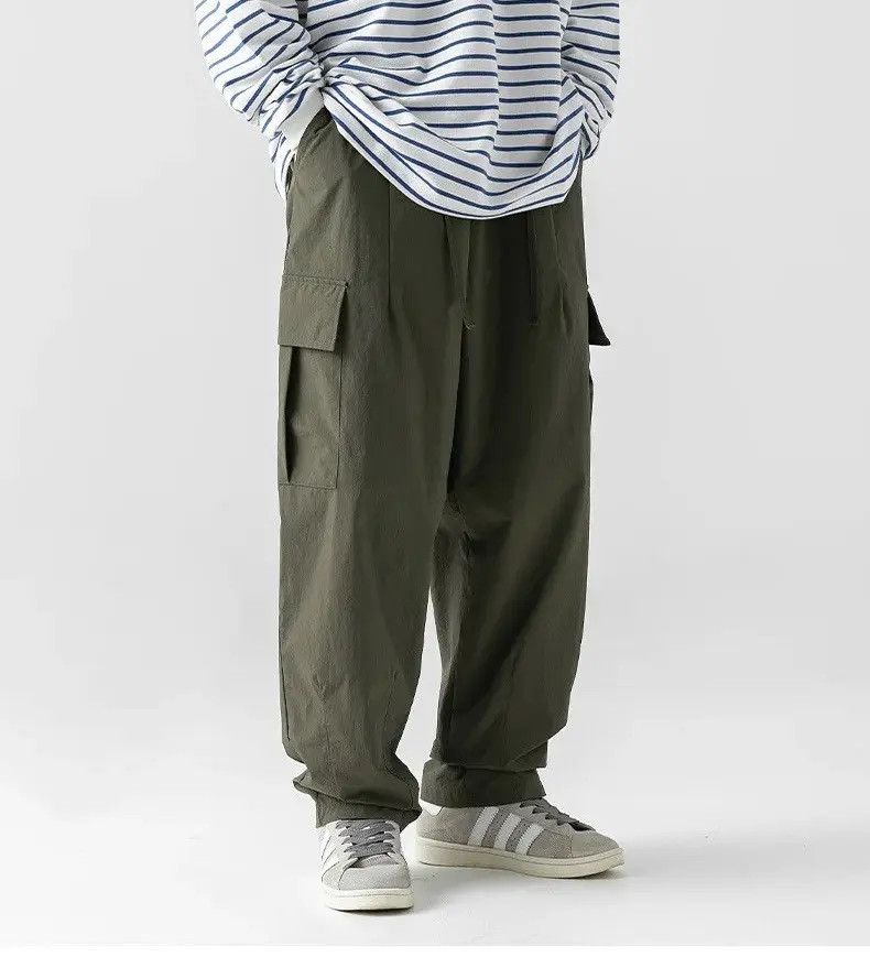 Japanese Brand × Vintage Streetwear outdoor faded baggy cargo pants Size US 32 / EU 48 - 1 Thumbnail