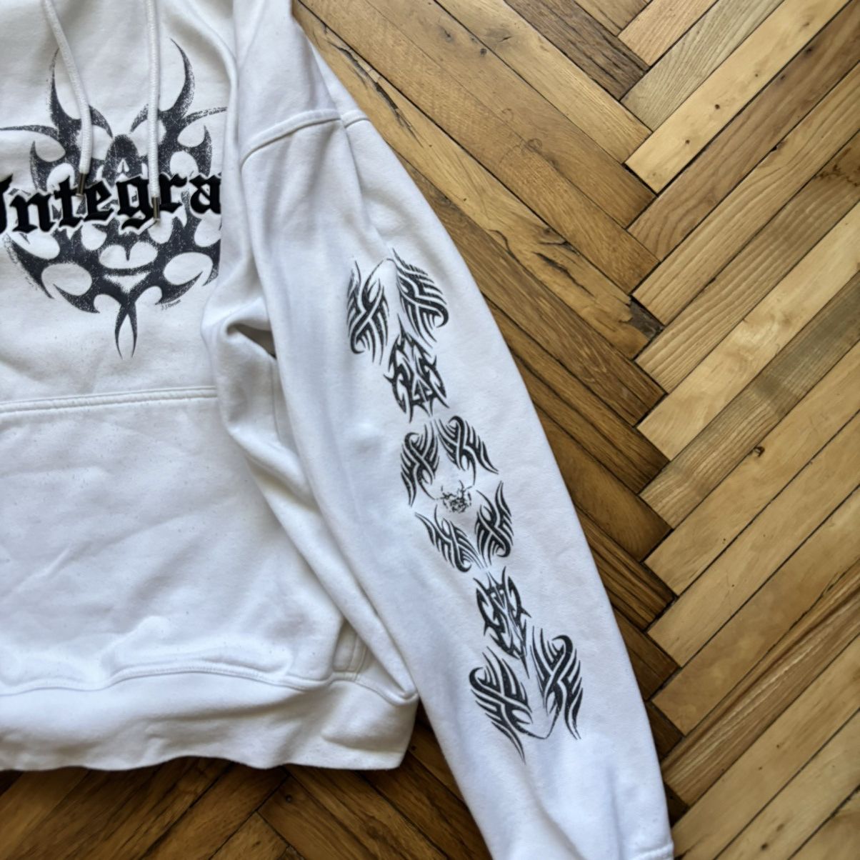 Vintage Last Drop‼️ Vintage Y2K Tribal Hoodie Punk Jesse Pinkman ERD Size US XL / EU 56 / 4 - 4 Thumbnail
