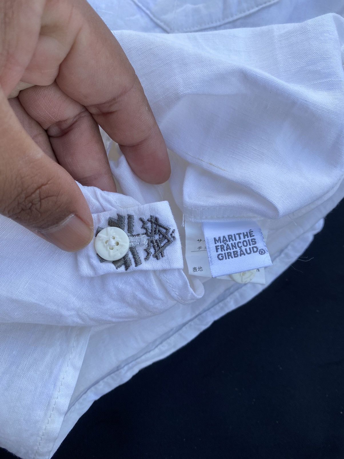Marithe + Francois Girbaud Rare Vintage Marithe Francois Girbaud Buttons Shirt Size US S / EU 44-46 / 1 - 20 Thumbnail