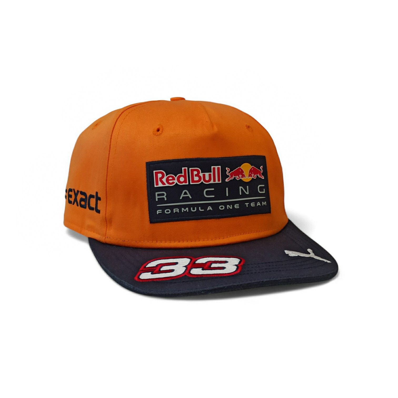 Puma × Red Bull Max Verstappen 33 Red Bull Racing F1 Puma Cap Orange Size ONE SIZE - 1 Thumbnail