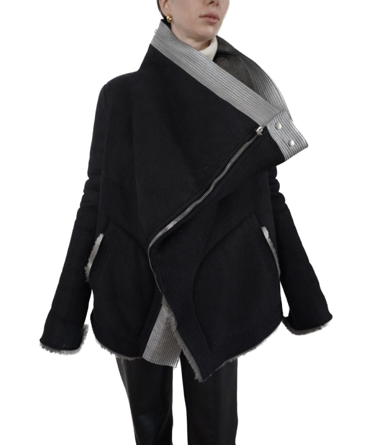 Rick Owens Foldover Jacket