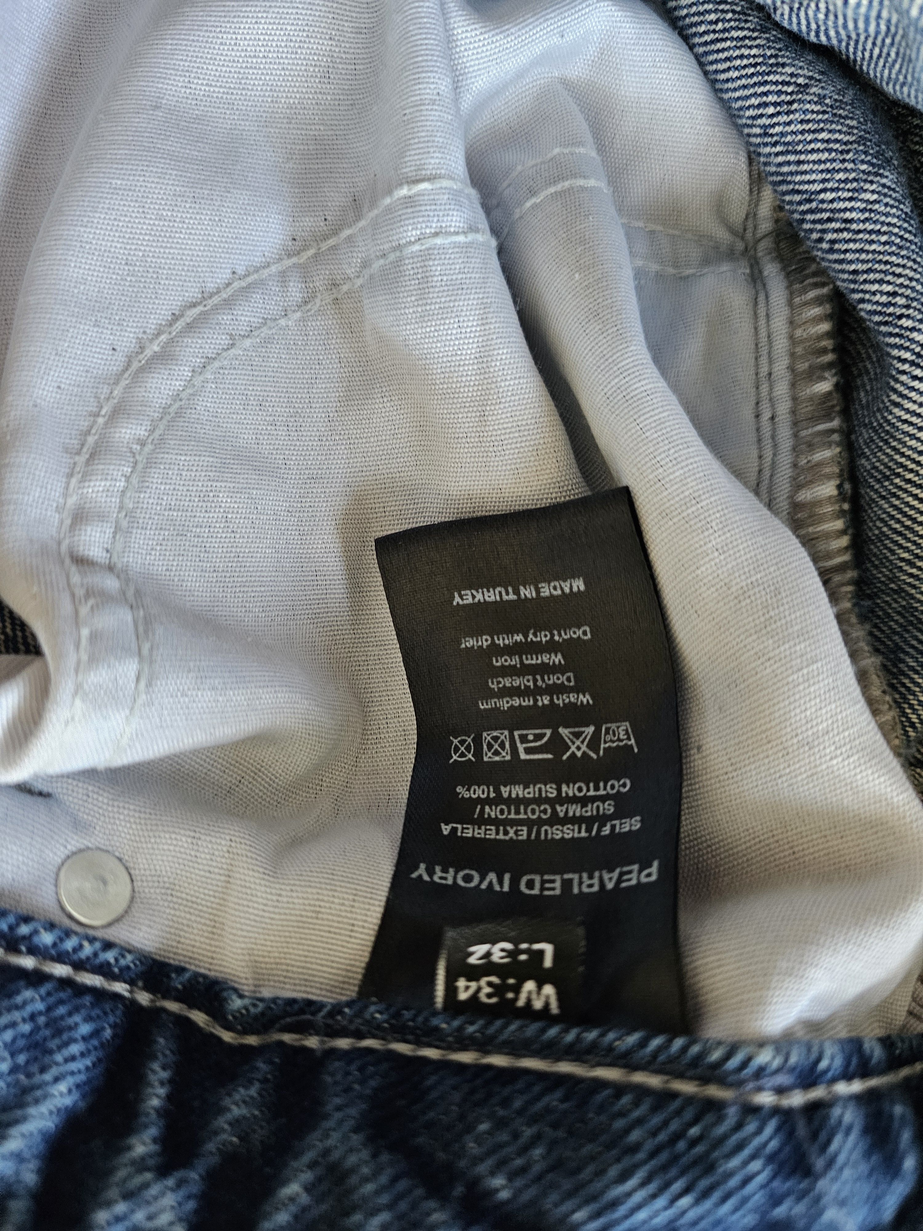 Pearled Ivory Pearled Ivory 1211 Jeans Size US 34 / EU 50 - 5 Thumbnail
