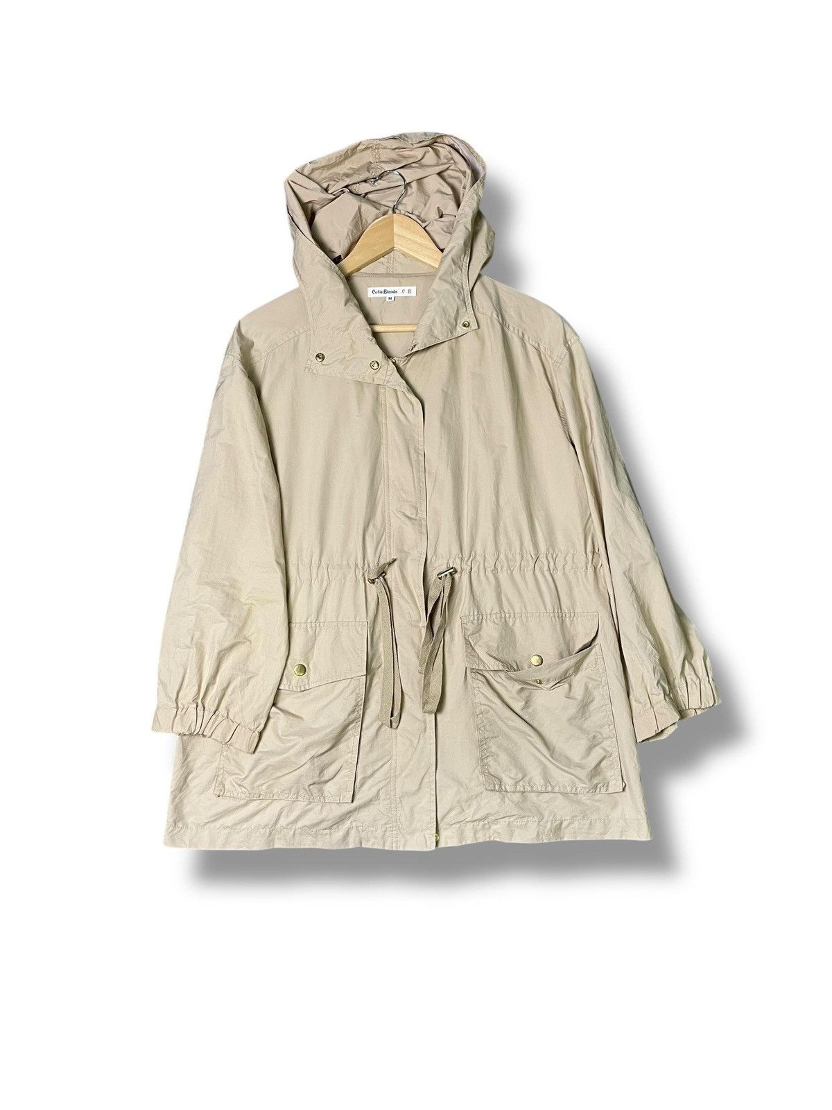 Japanese Brand × Vintage Cutie Blonde Simple Nylon Spring Coat (49) Size US M / EU 48-50 / 2 - 1 Thumbnail