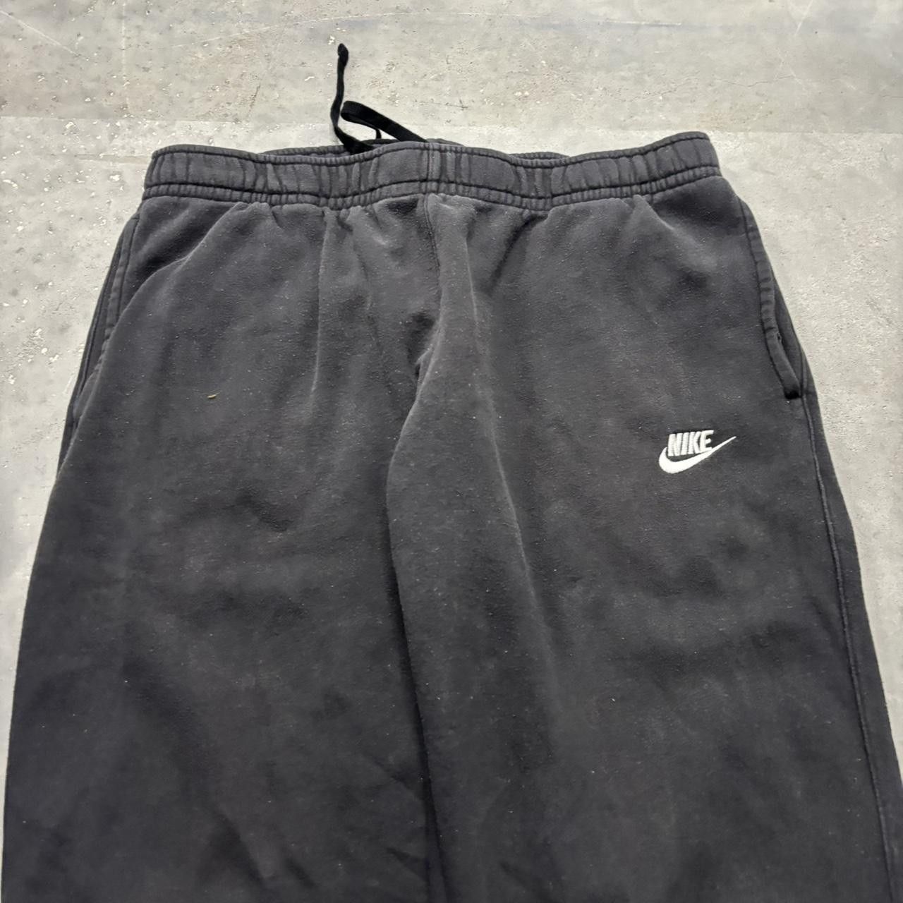 Nike × Vintage Crazy Vintage Y2K/2000s Black Nike Streetwear Essential Sweatpants! Size US 32 / EU 48 - 4 Thumbnail