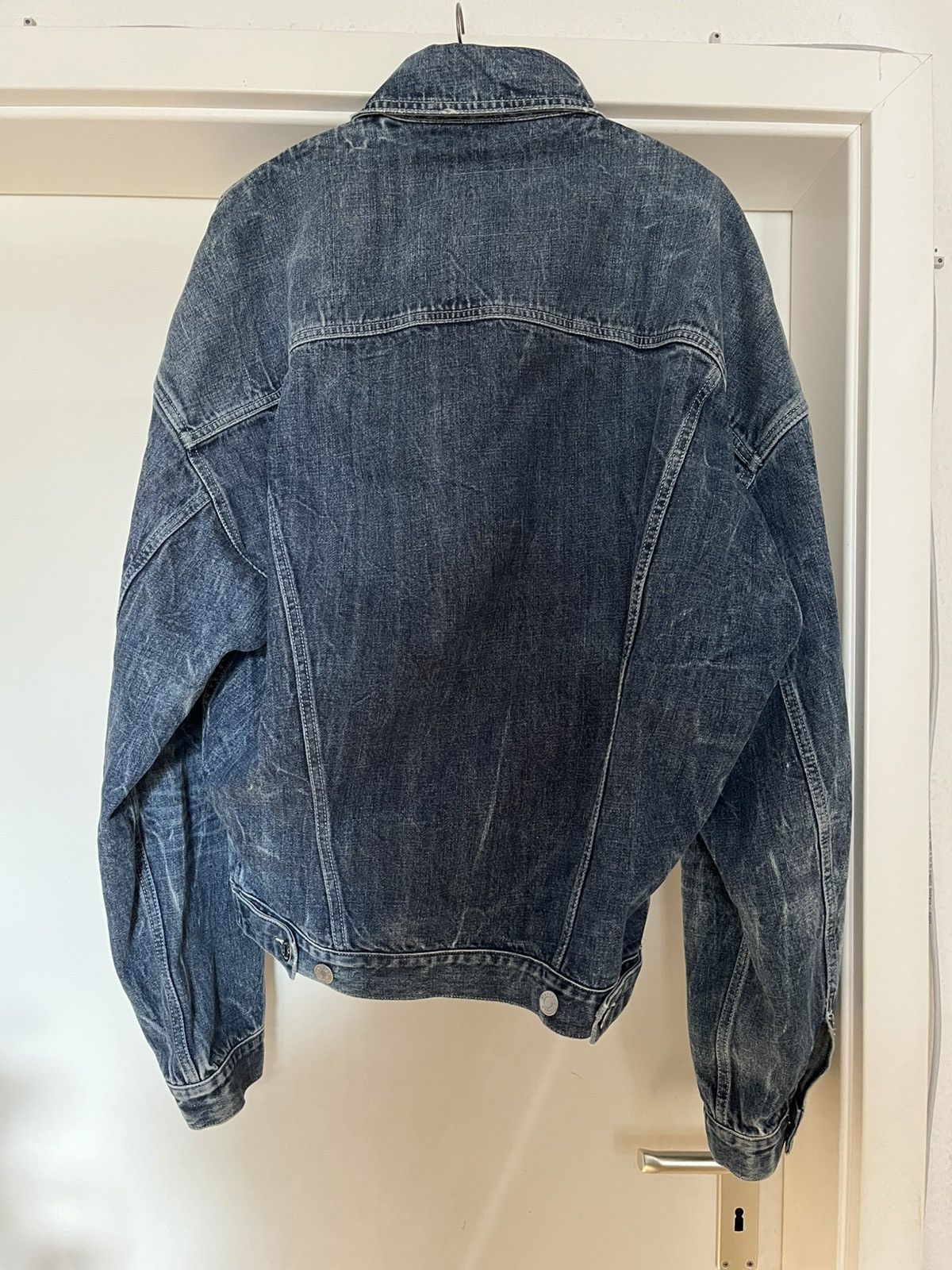Martine Rose Martine Rose Ballon Shoulder Jeans Denim Jacket size L Size US L / EU 52-54 / 3 - 6 Thumbnail