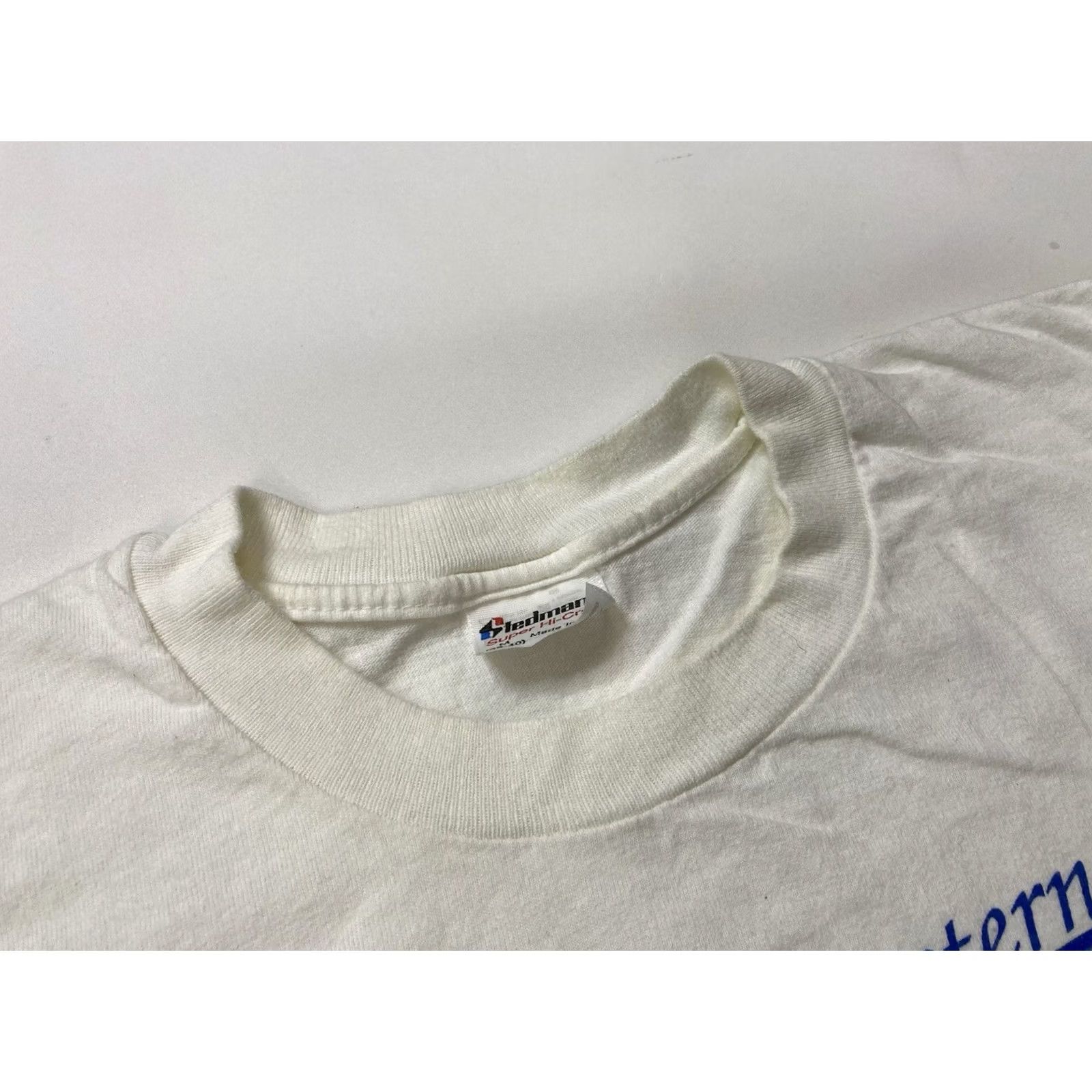 Vintage VINTAGE Eastern Airlines Graphic T-shirt Men Medium USA 90s Single Stitch Shirt Adult Medium White Cotton 90s USA Mens Graphics Size US M / EU 48-50 / 2 - 7 Thumbnail