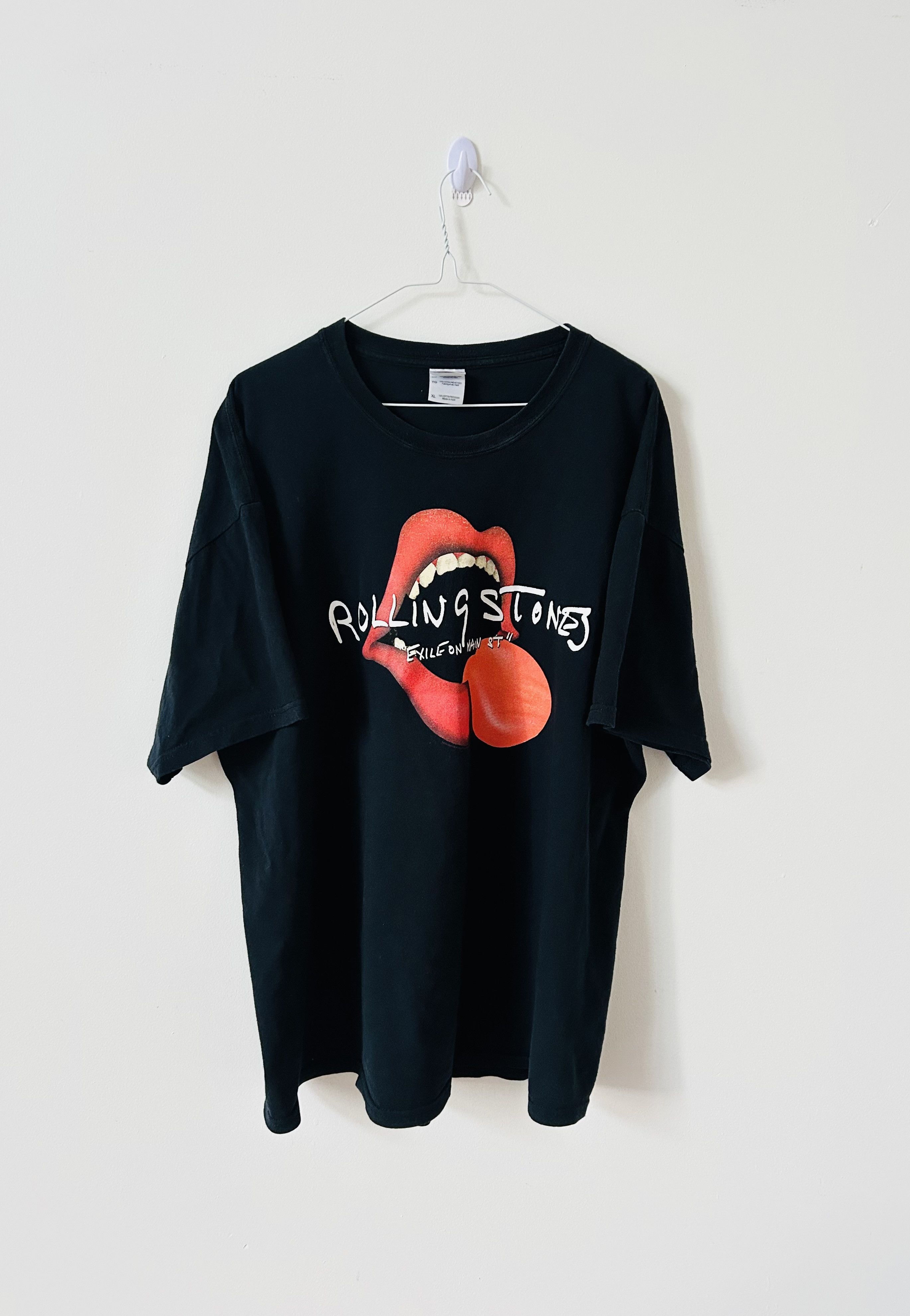 Gildan × The Rolling Stones × Vintage Vintage rooling stones "exile on main st" overized t-shirt Size US XL / EU 56 / 4 - 1 Thumbnail
