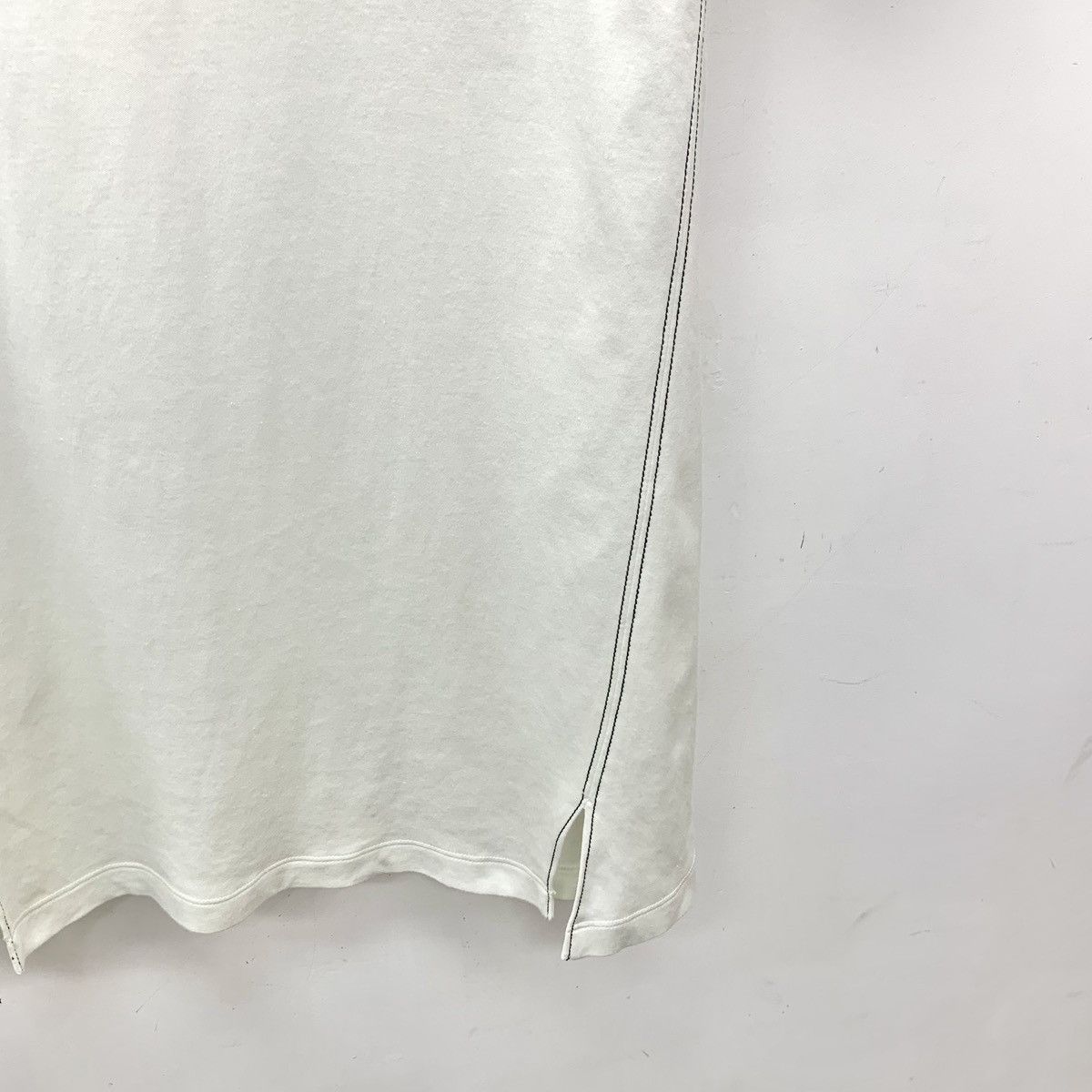 Louis Vuitton Louis Vuitton White Striped Short Sleeve Dress K26WX Size M / US 6-8 / IT 42-44 - 4 Thumbnail