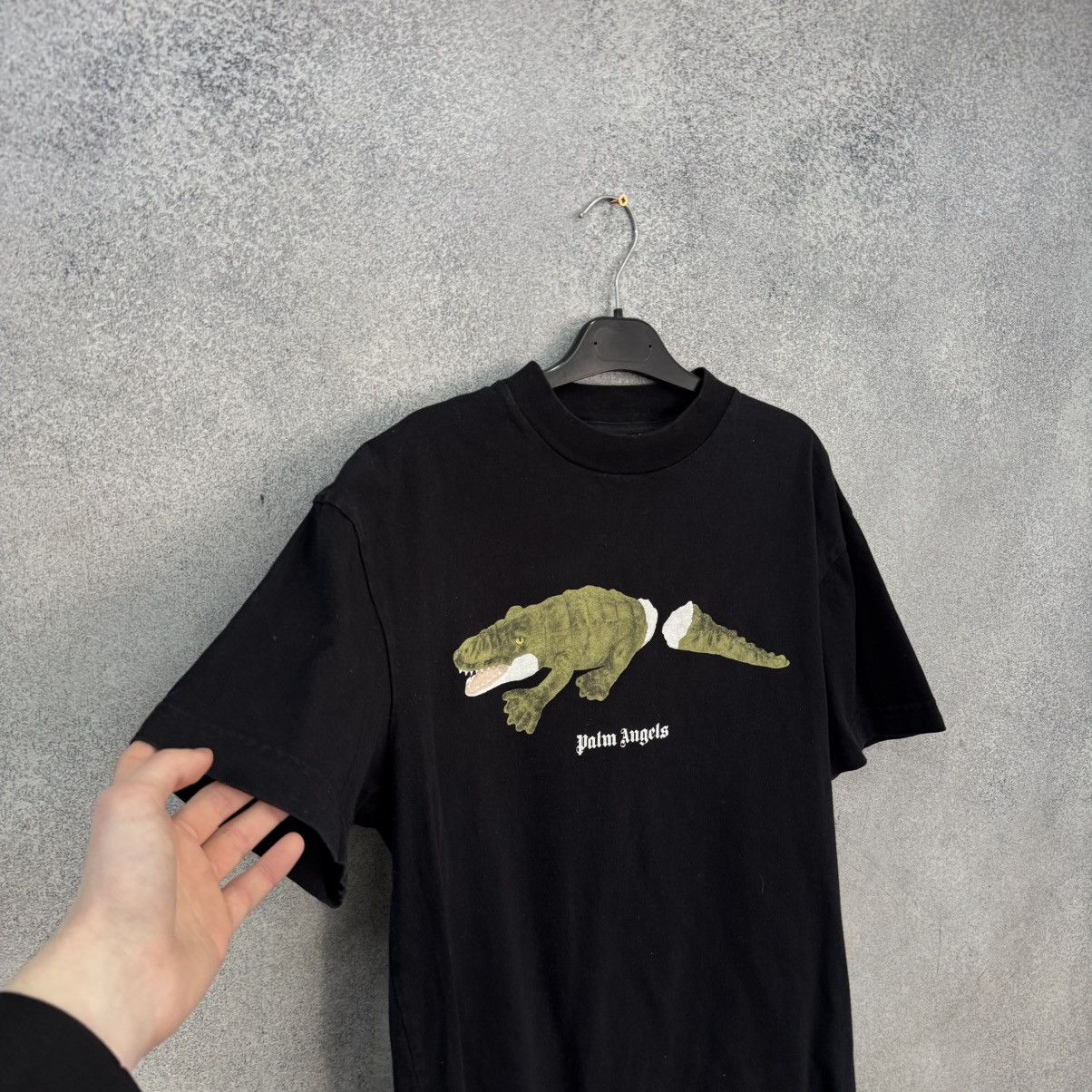Palm Angels Palm Angels T Shirt Big Logo Crocodile Size US S / EU 44-46 / 1 - 3 Thumbnail