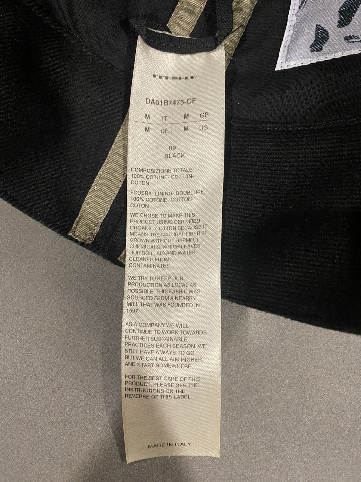 Rick Owens × Rick Owens Drkshdw Rick Owens DRKSHDW Black Pocket Gilligan Bucket Hat Size ONE SIZE - 9 Thumbnail