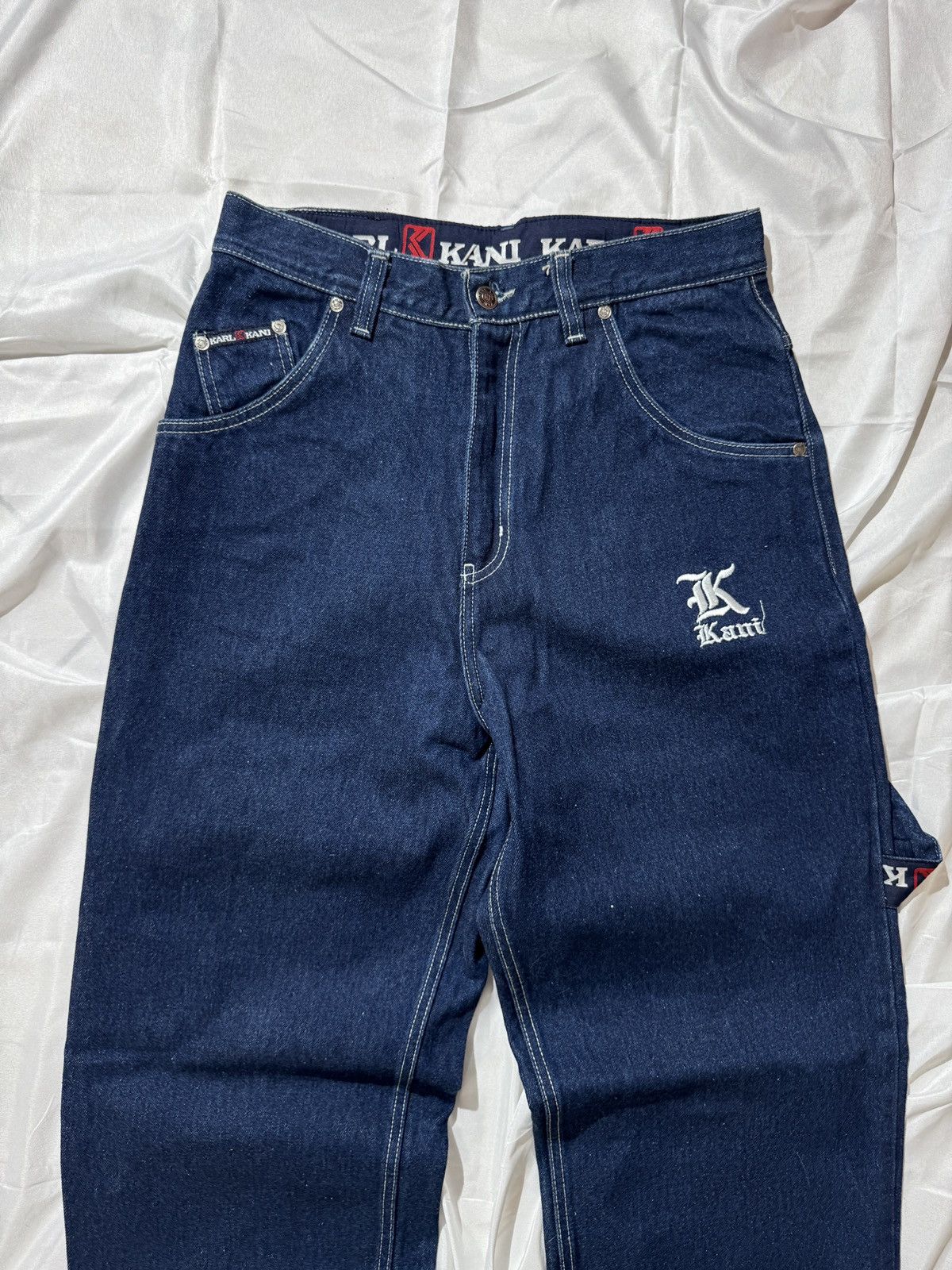 Karl Kani Karl Kani Y2K Carpenter Baggy Vintage Denim Jeans Size US 32 / EU 48 - 4 Thumbnail