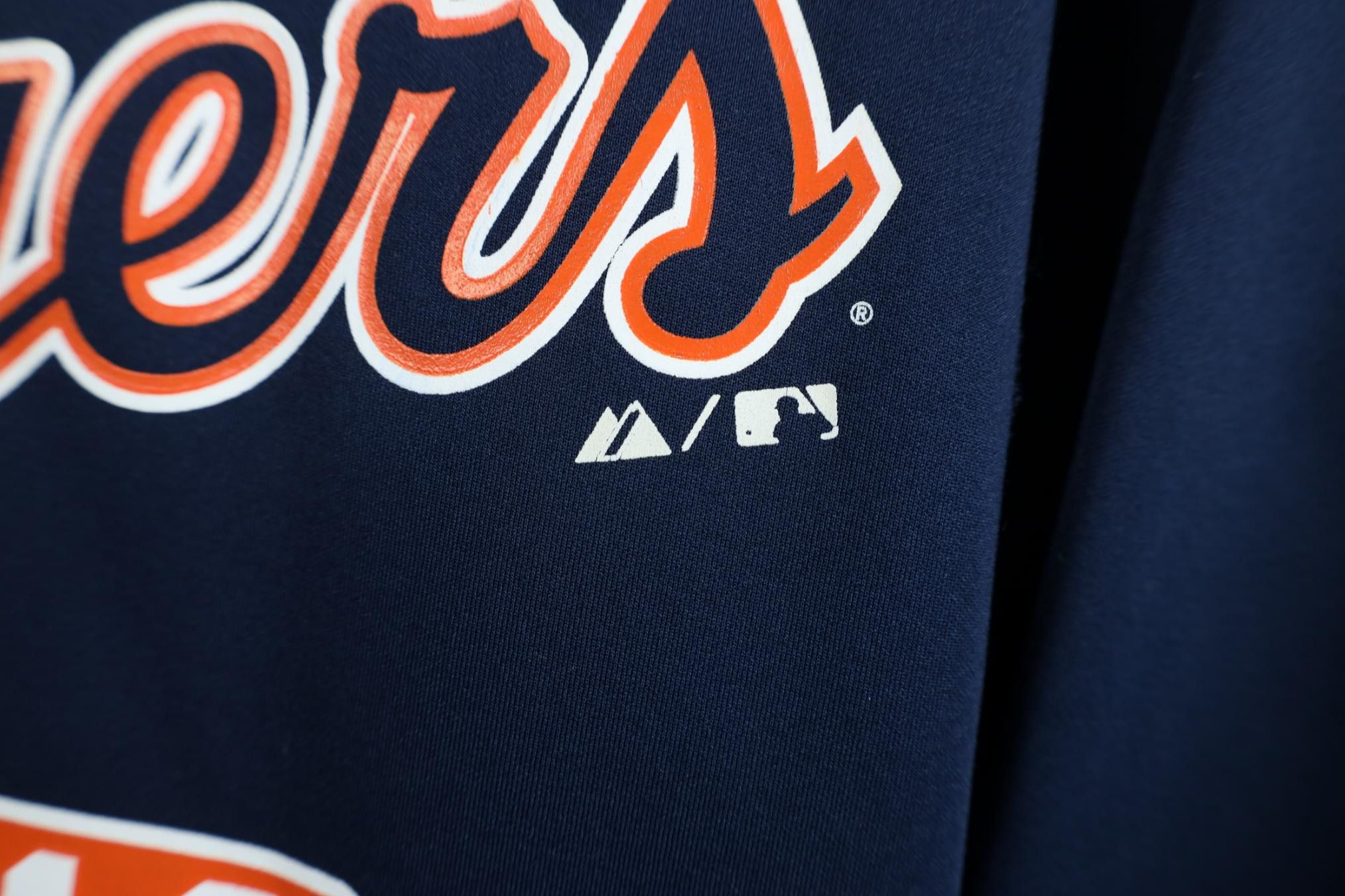 Majestic Y2K Majestic Therma Base Detroit Tigers Baseball Hoodie Size US M / EU 48-50 / 2 - 5 Thumbnail