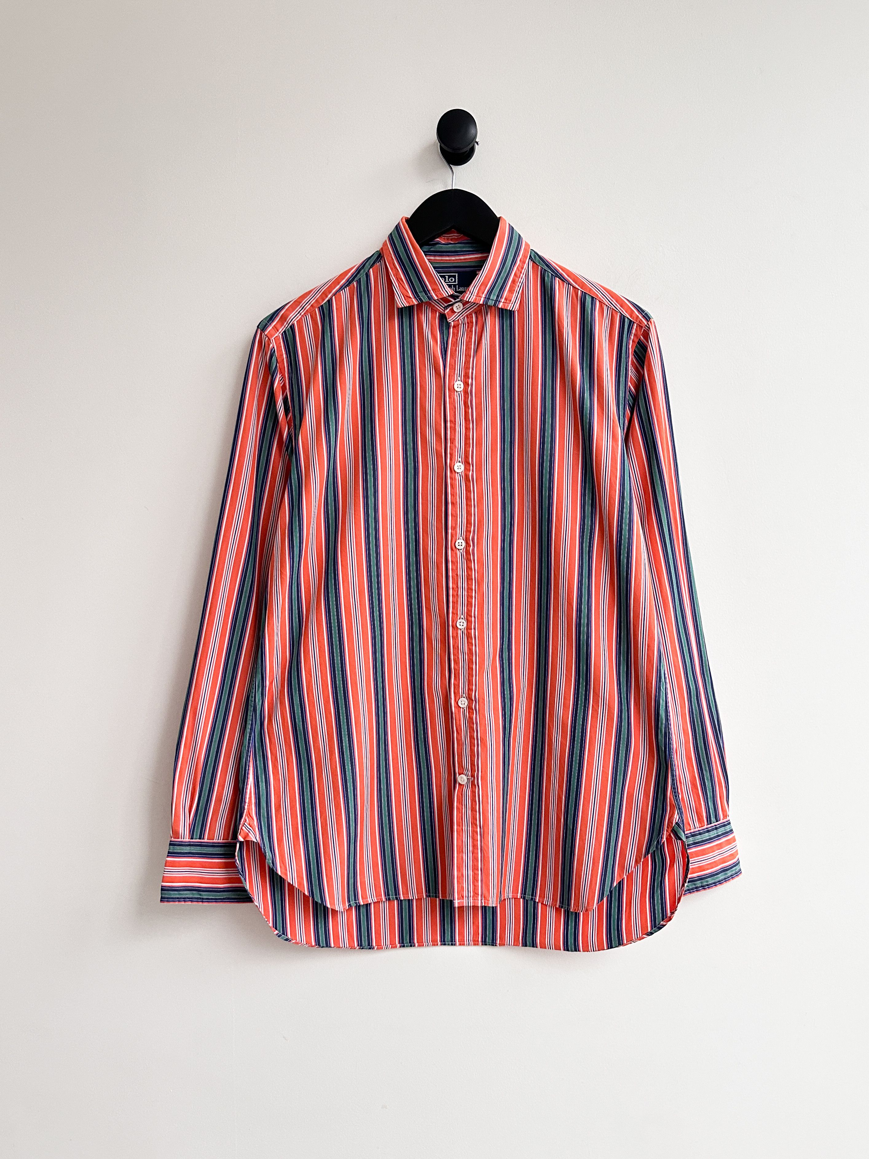 Polo Ralph Lauren × Vintage Vintage Polo Ralph Lauren Striped Shirt Size US M / EU 48-50 / 2 - 1 Thumbnail